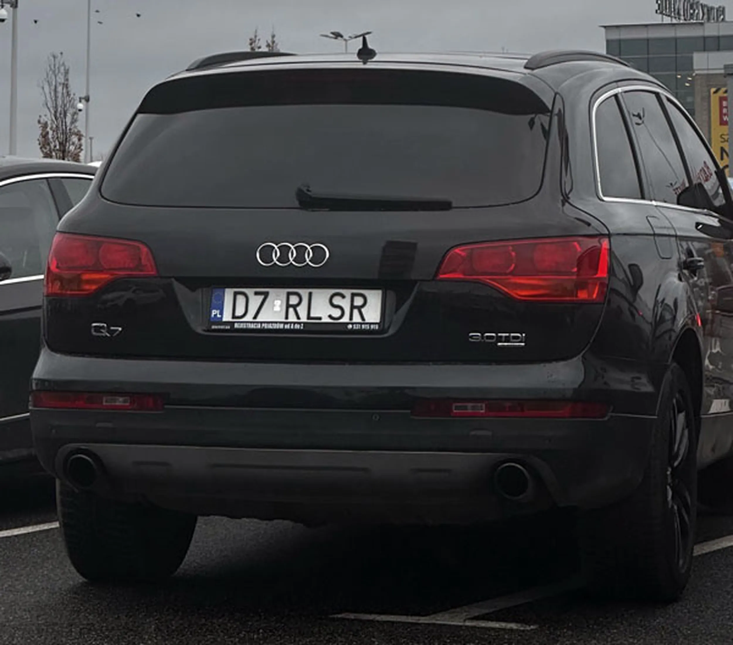 Fajny numer, blacha D7 RLSR