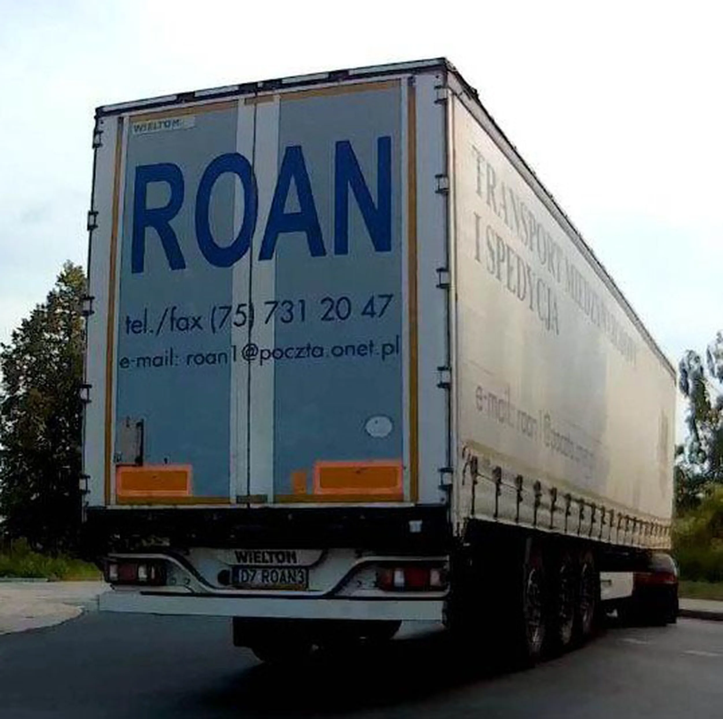 Fajny numer, blacha D7 ROAN3