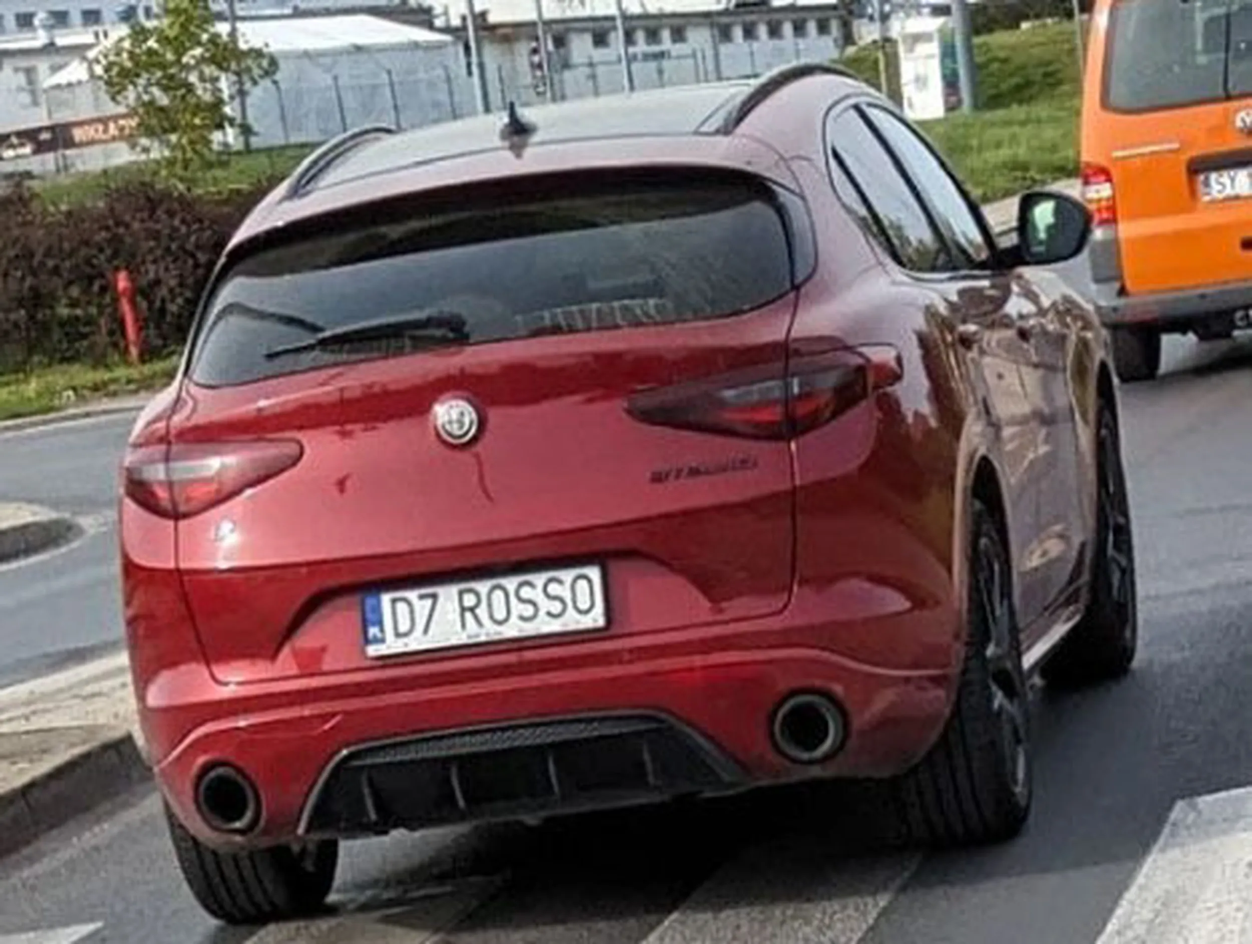 Fajny numer, blacha D7 ROSSO