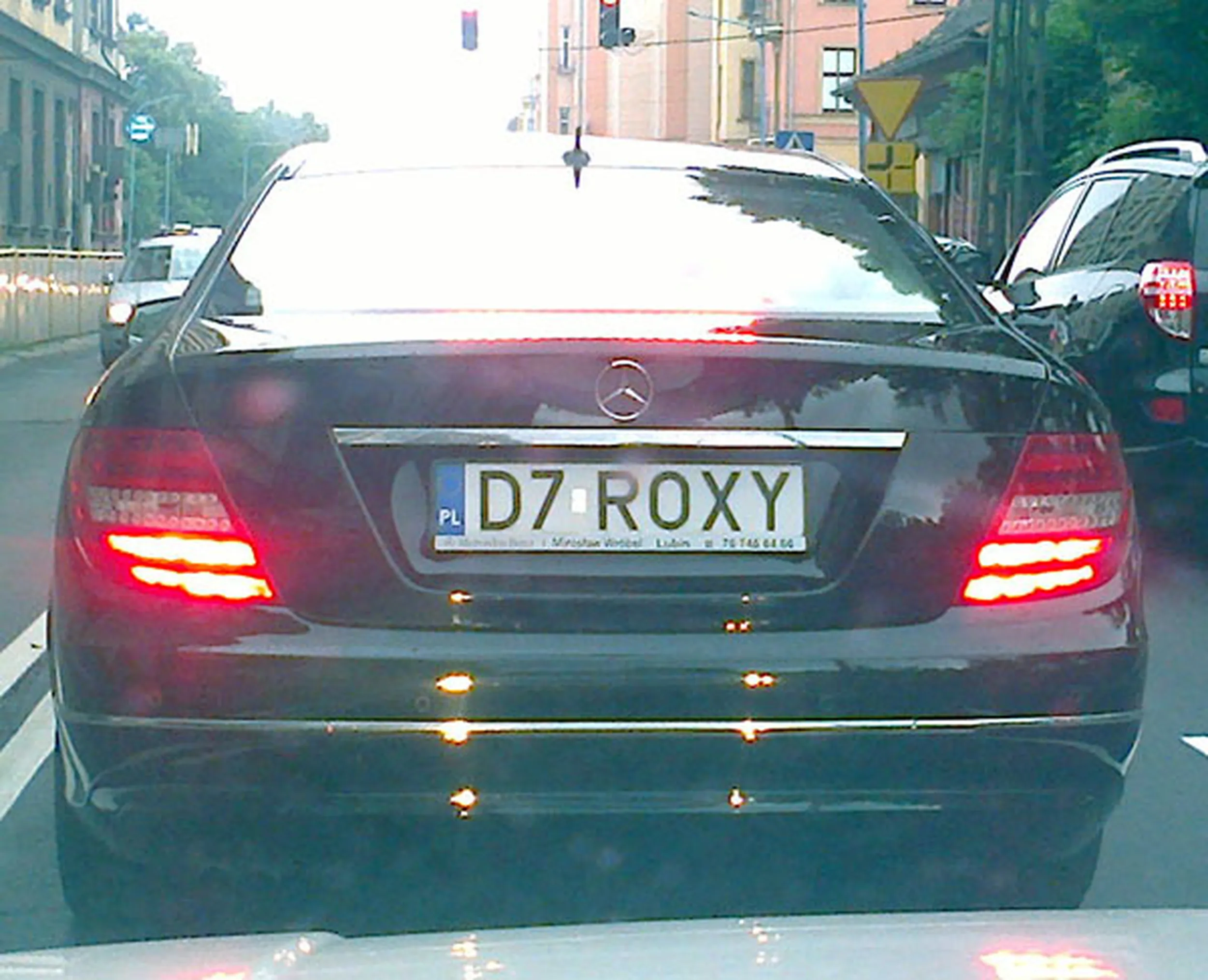 Fajny numer, blacha D7 ROXY