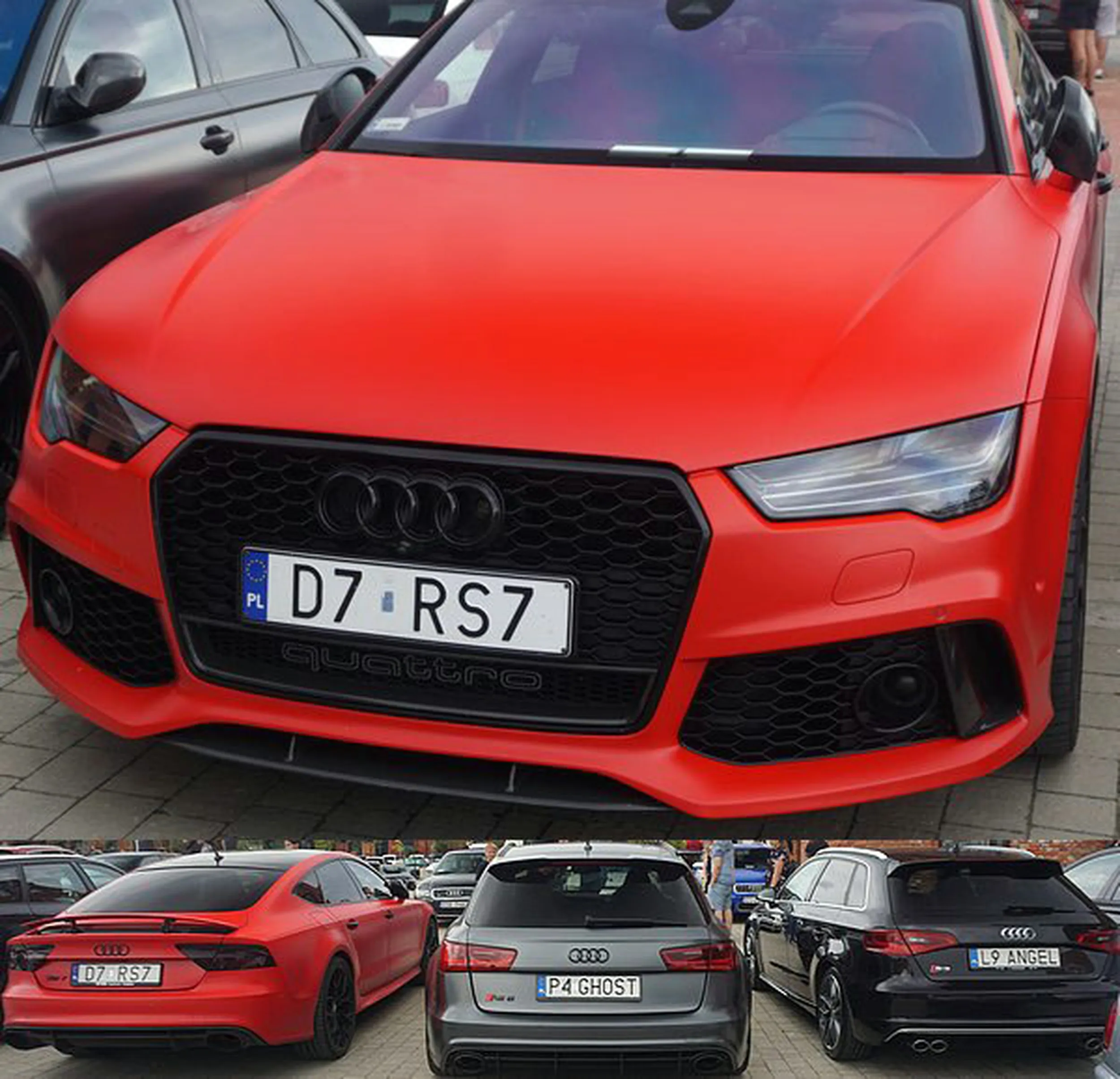 Fajny numer, blacha D7 RS7