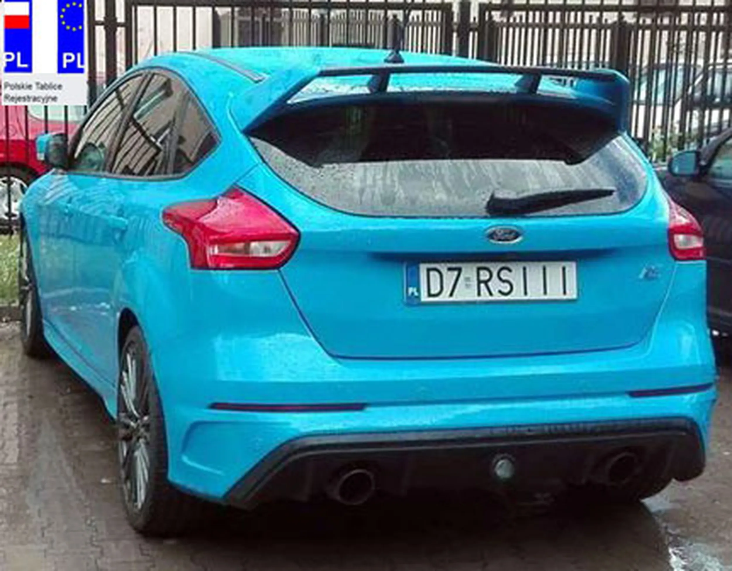 Fajny numer, blacha D7 RSIII