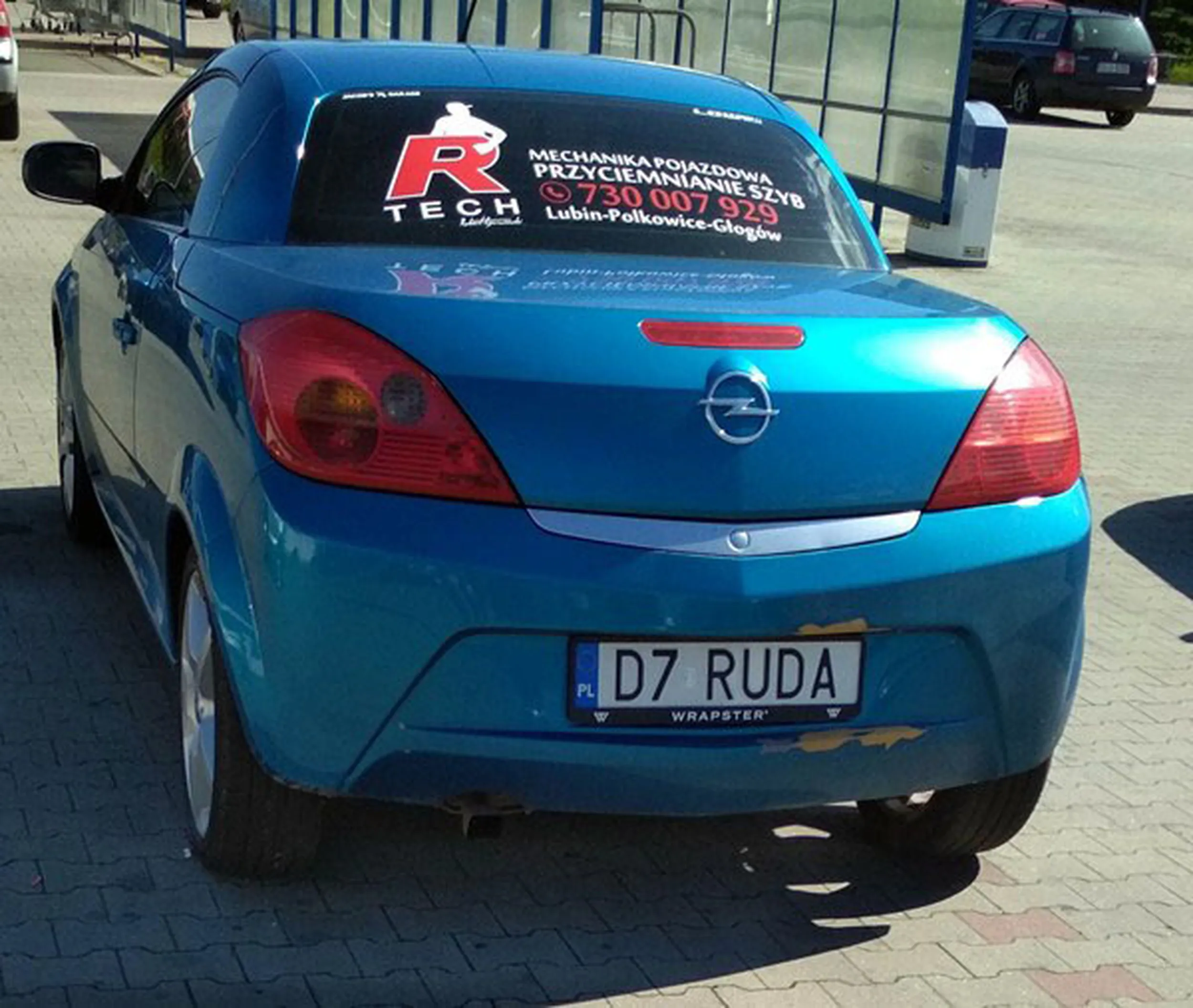 Fajny numer, blacha D7 RUDA