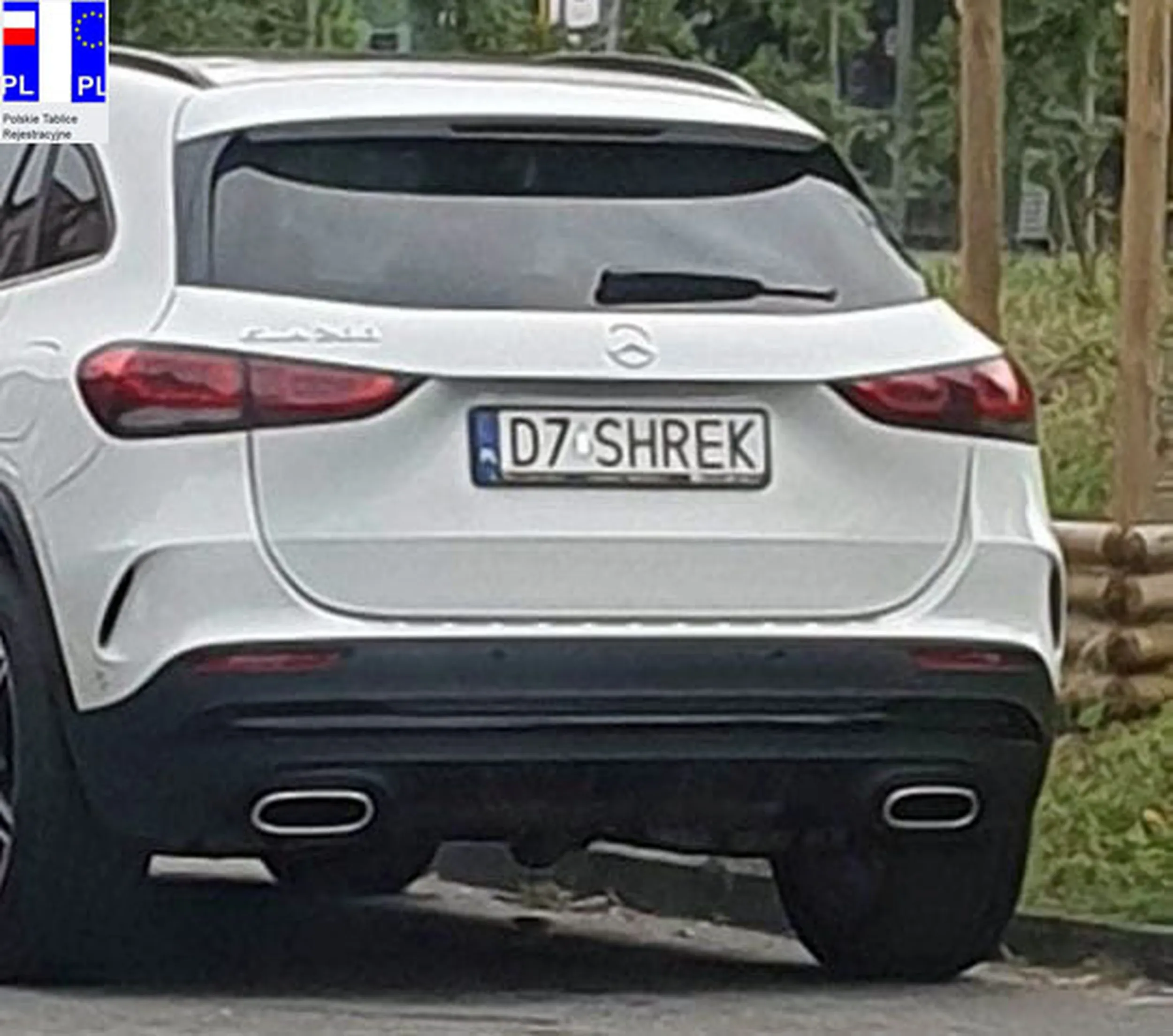 Fajny numer, blacha D7 SHREK