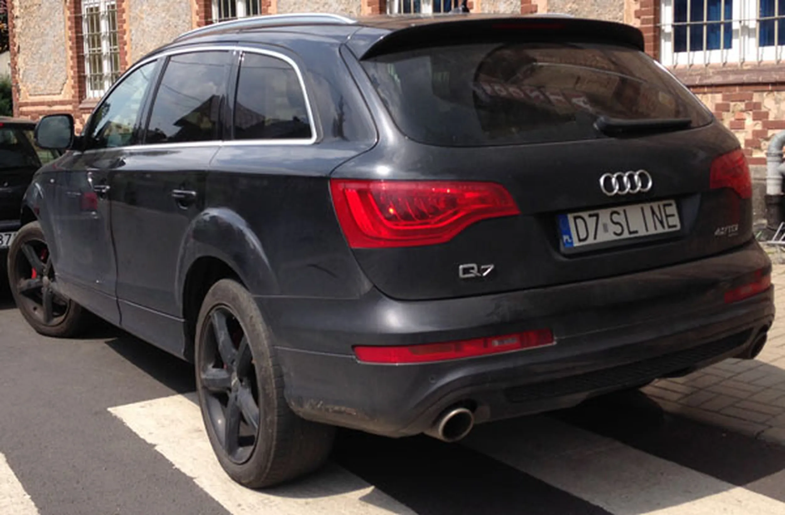 Fajny numer, blacha D7 SLINE