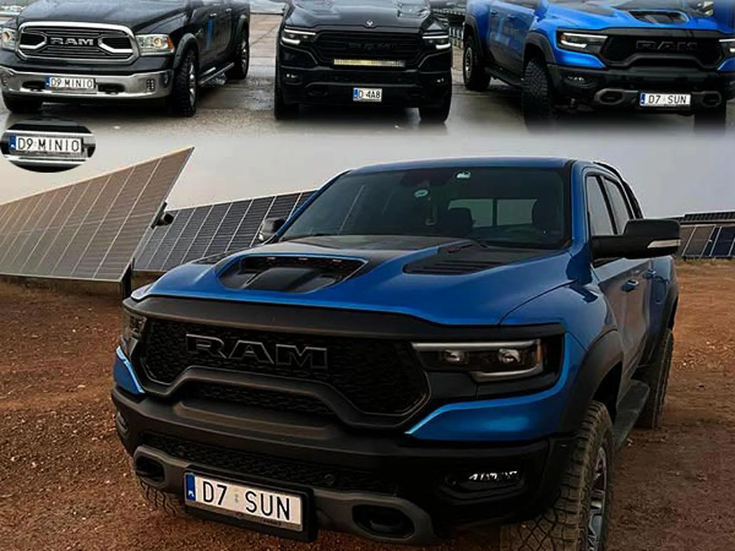 Fajny numer, blacha D7 SUN