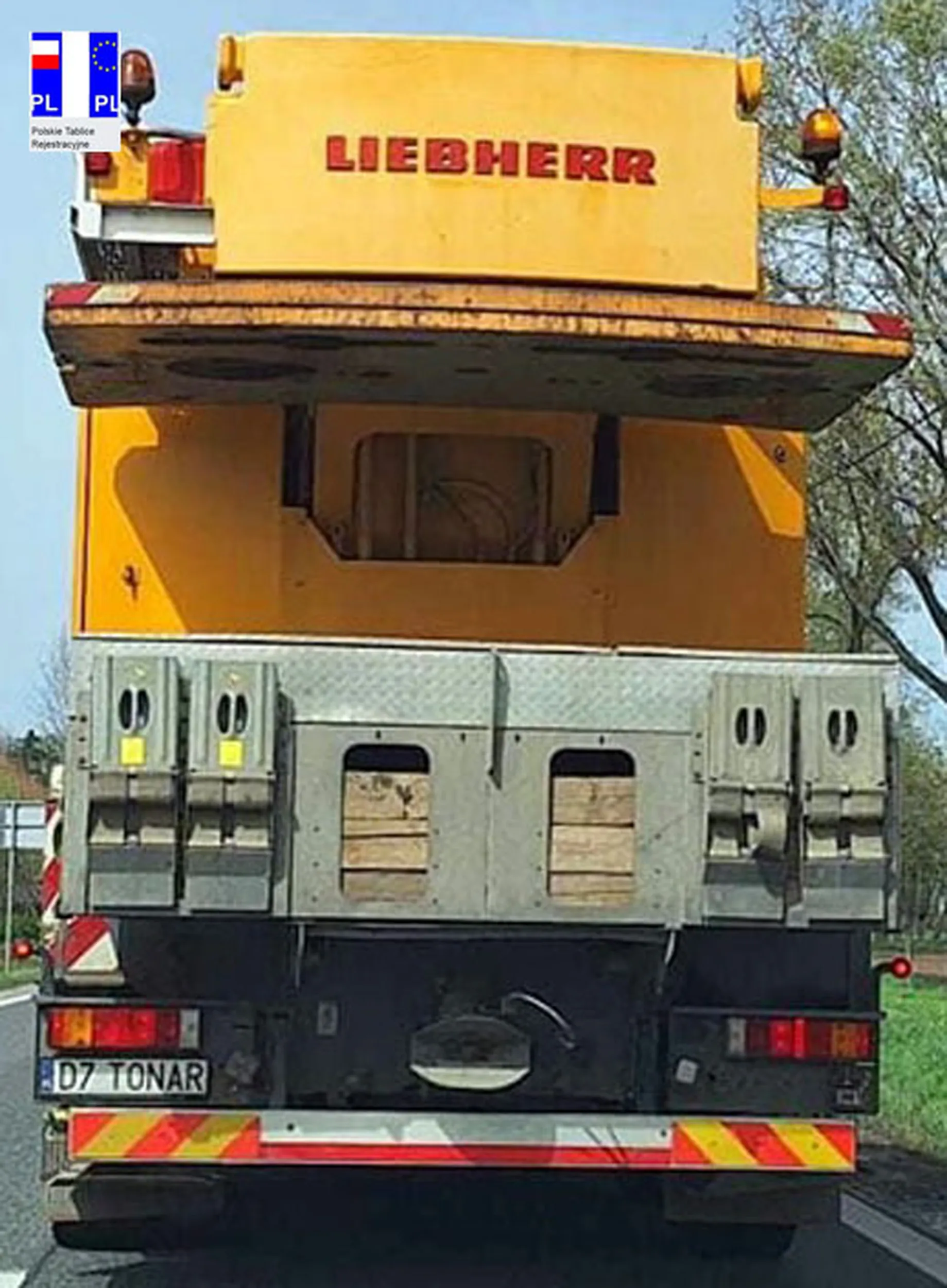 Fajny numer, blacha D7 TONAR