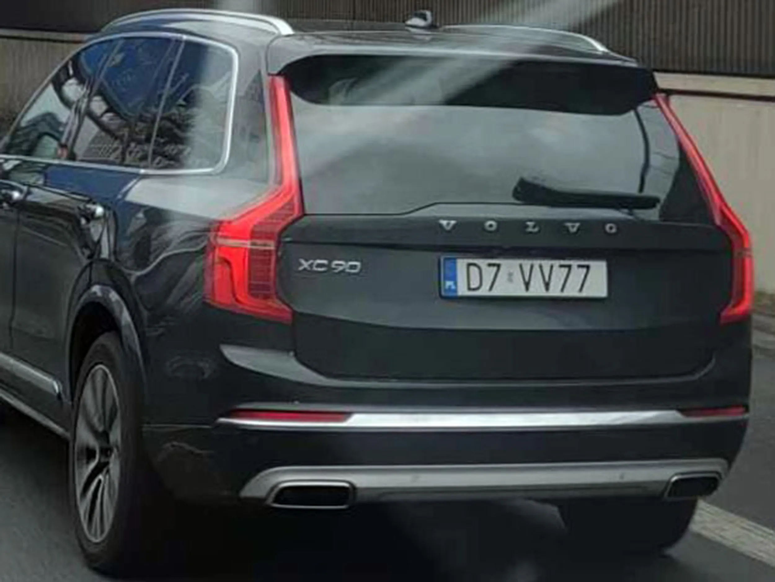 Fajny numer, blacha D7 VV77