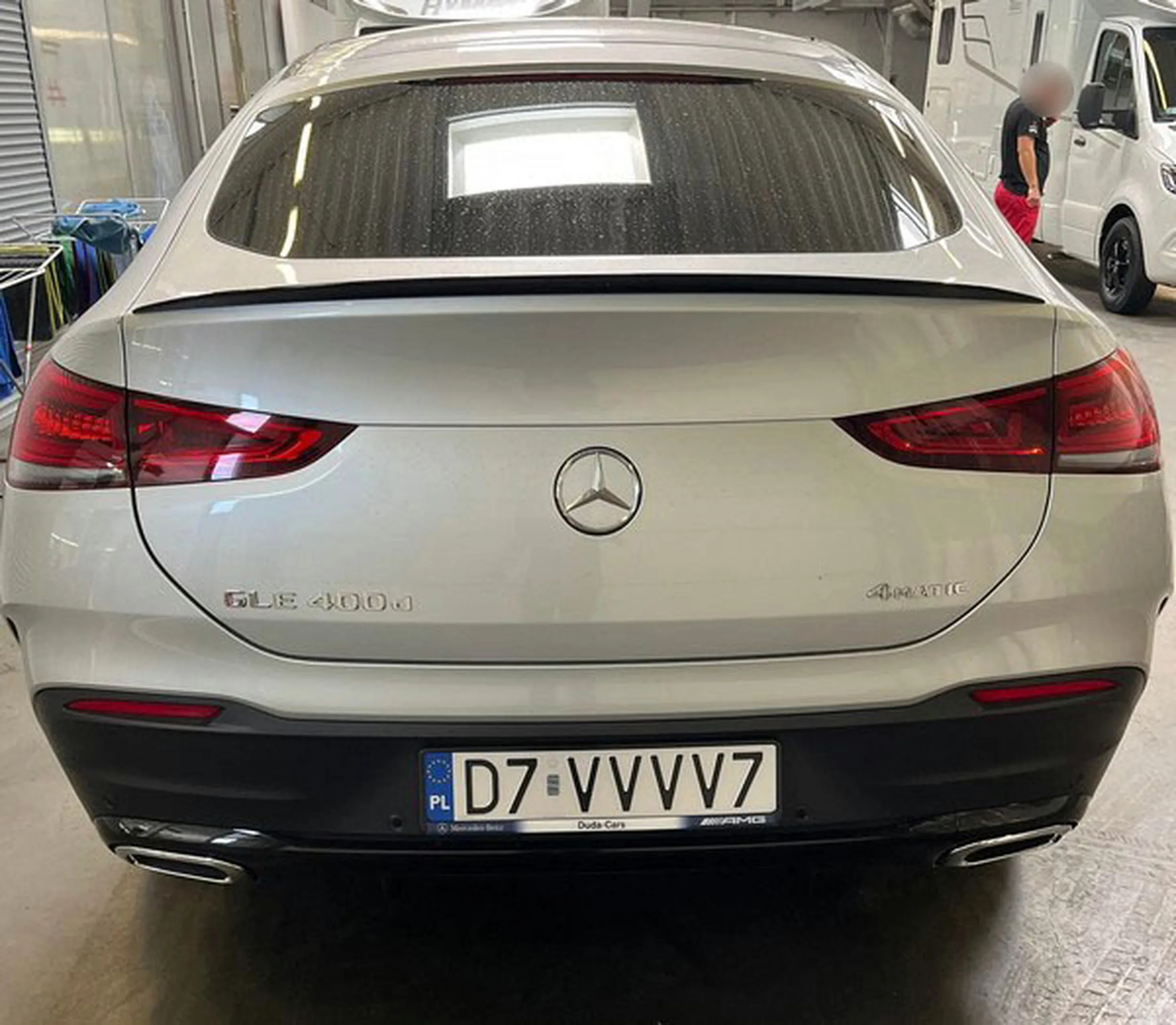 Fajny numer, blacha D7 VVVV7