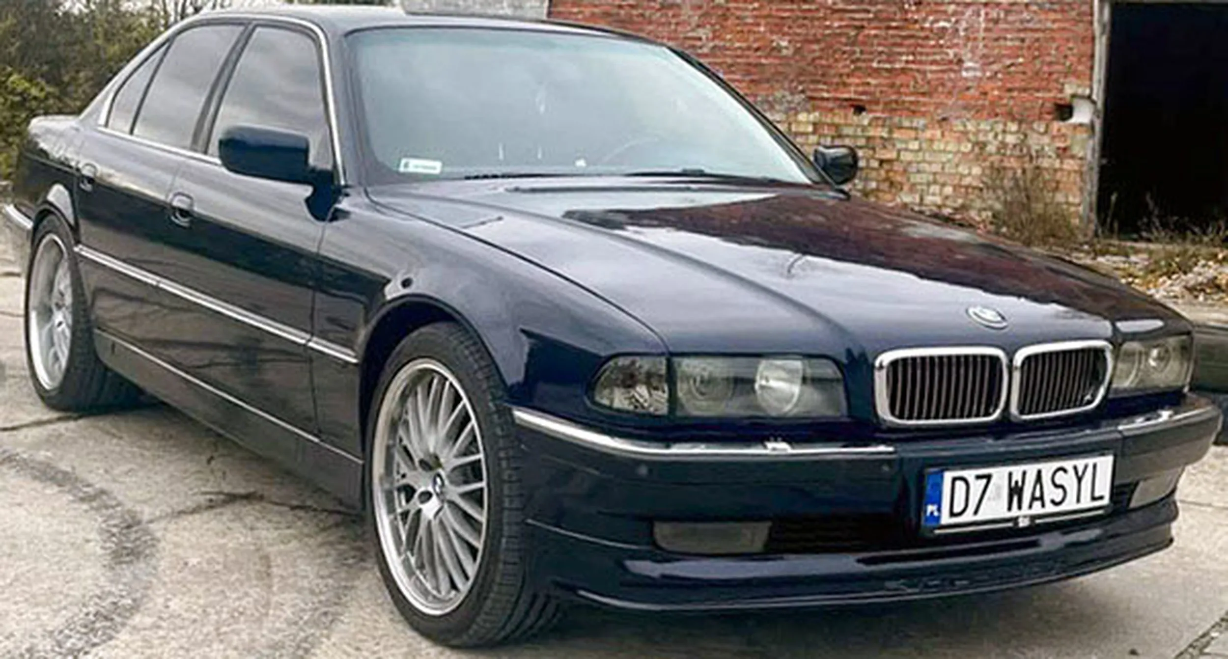 Fajny numer, blacha D7 WASYL