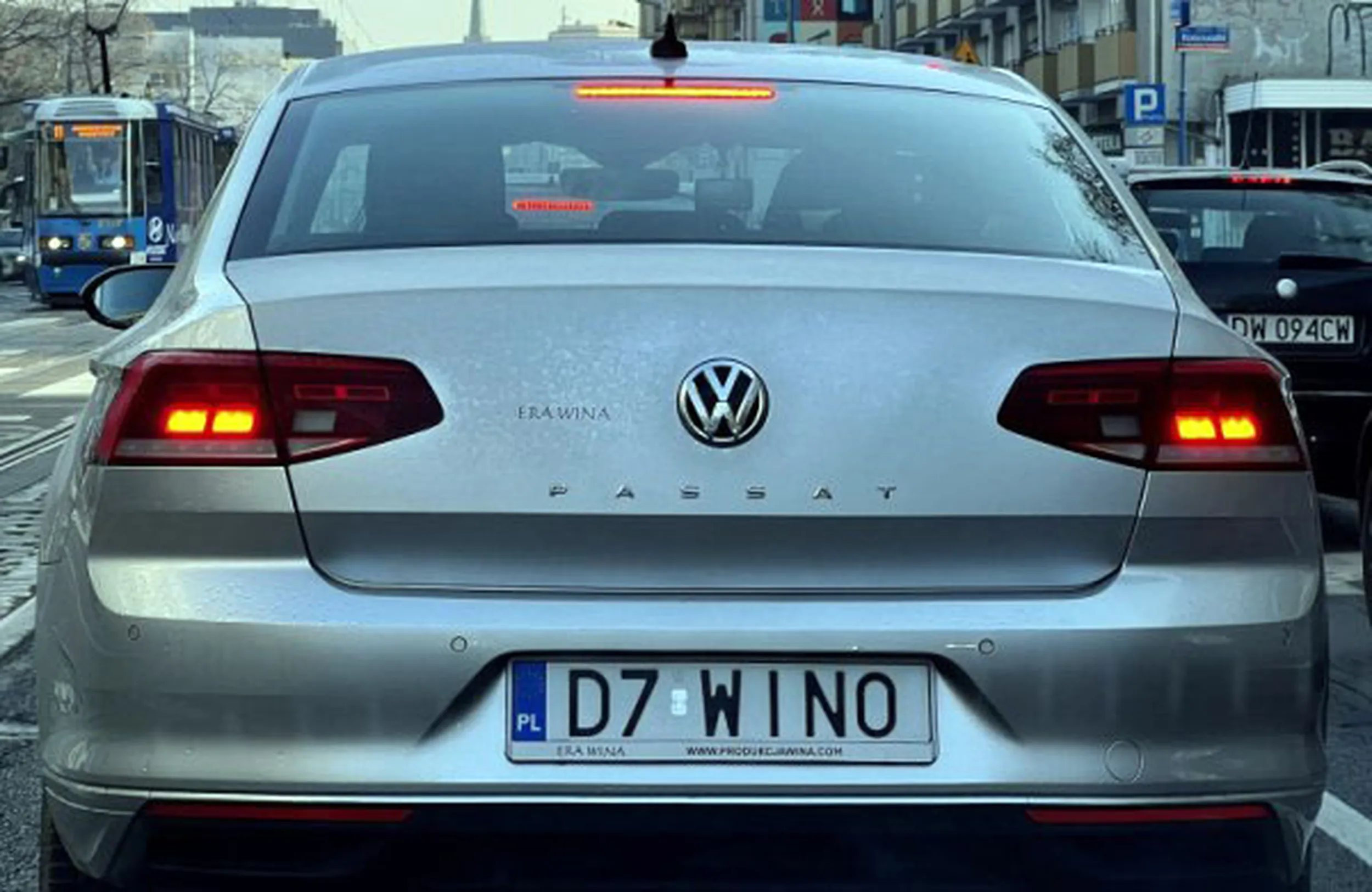 Fajny numer, blacha D7 WINO