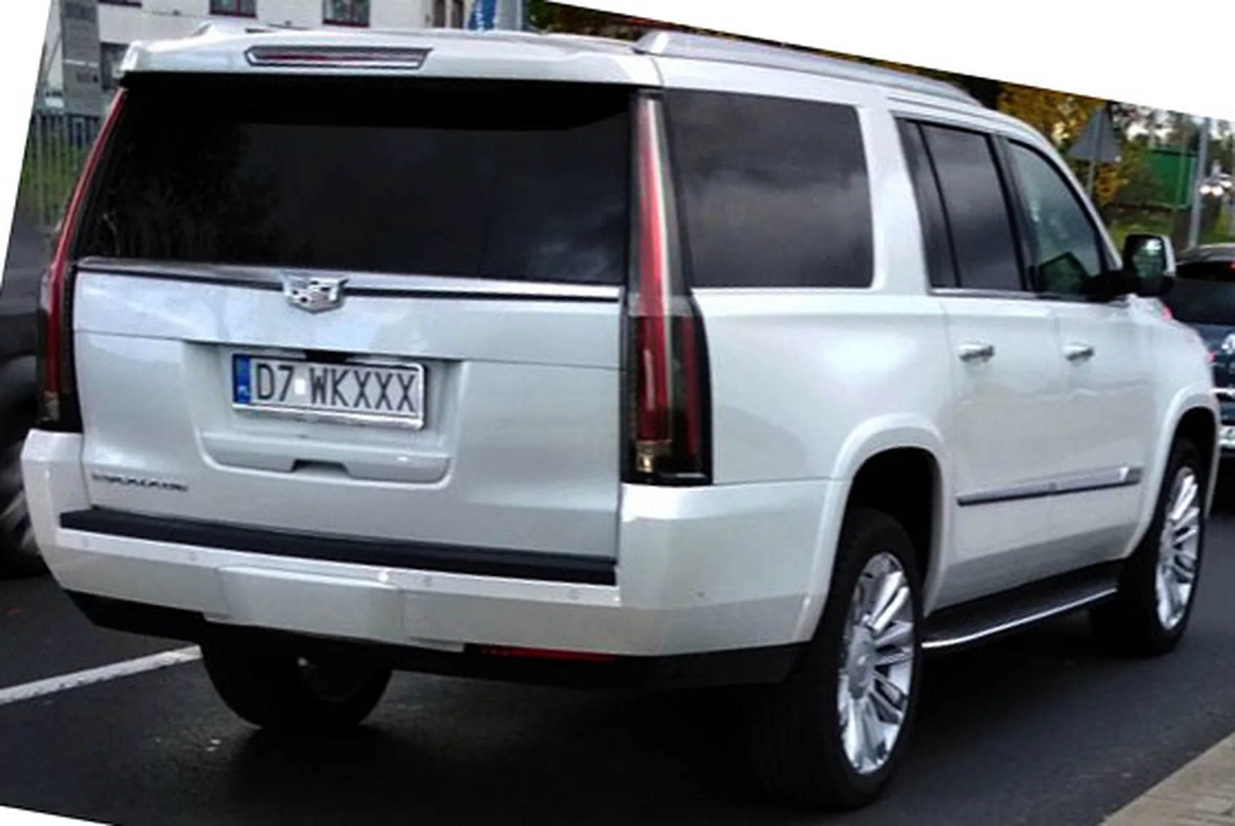 Fajny numer, blacha D7 WKXXX