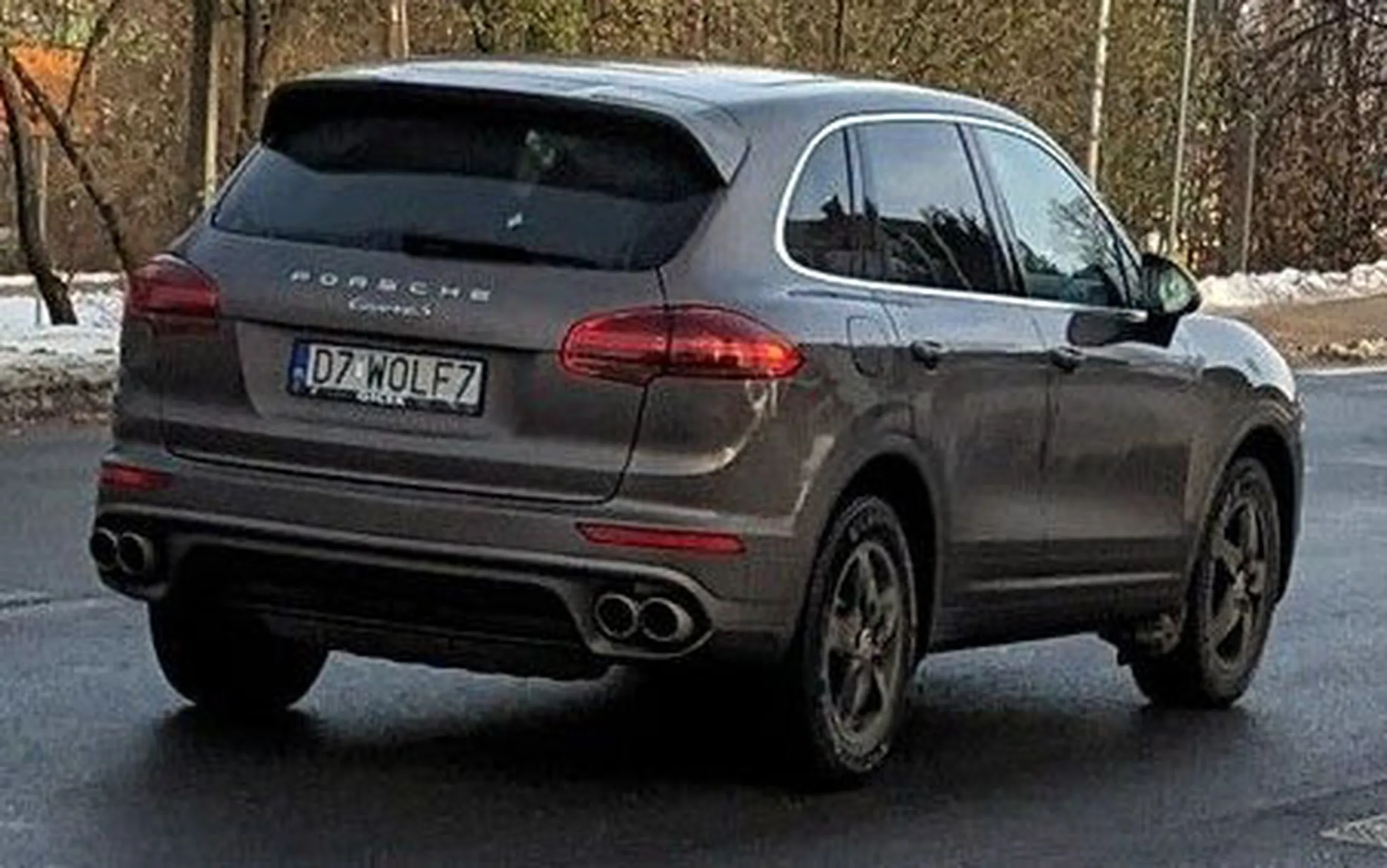 Fajny numer, blacha D7 WOLF7