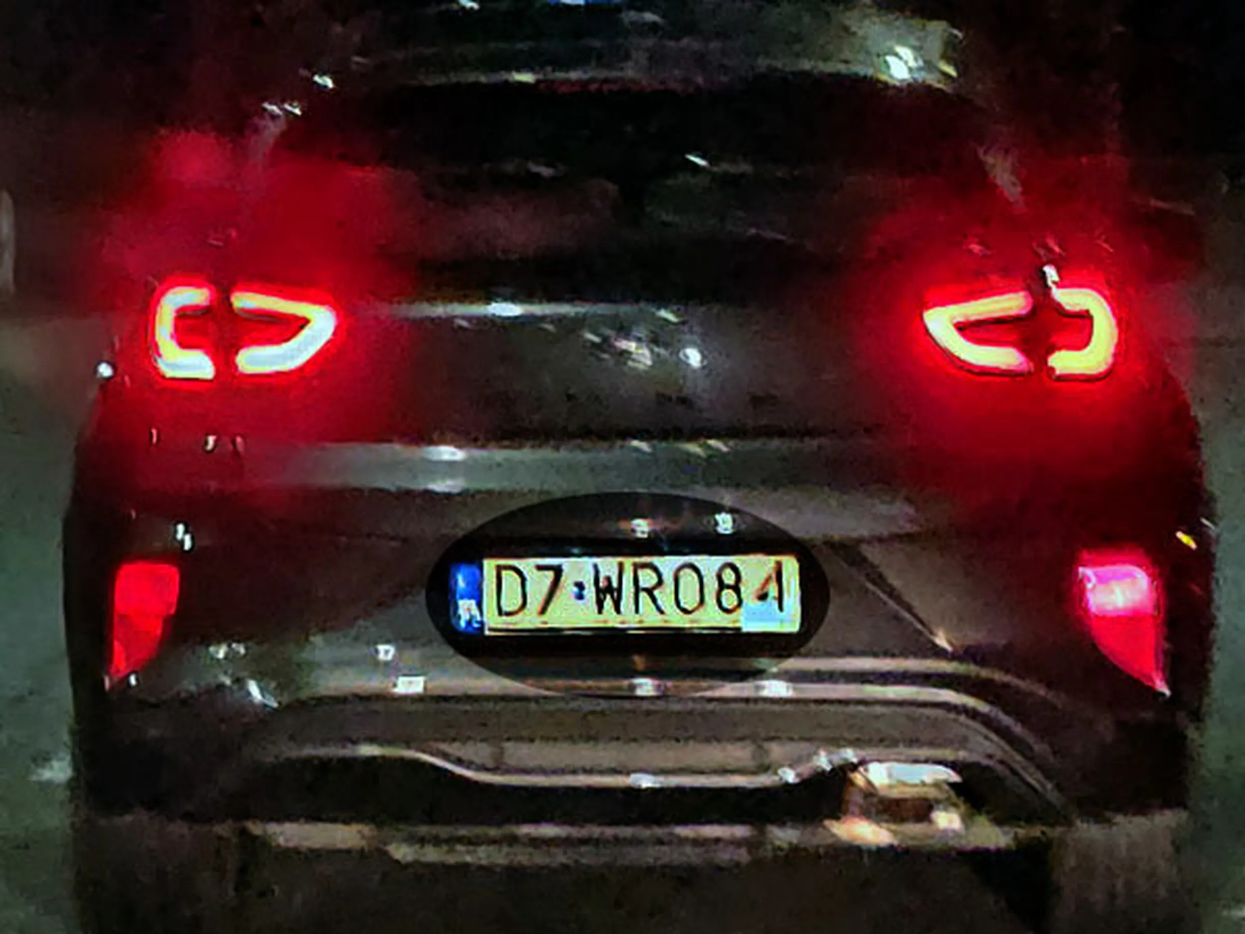 Fajny numer, blacha D7 WRO84