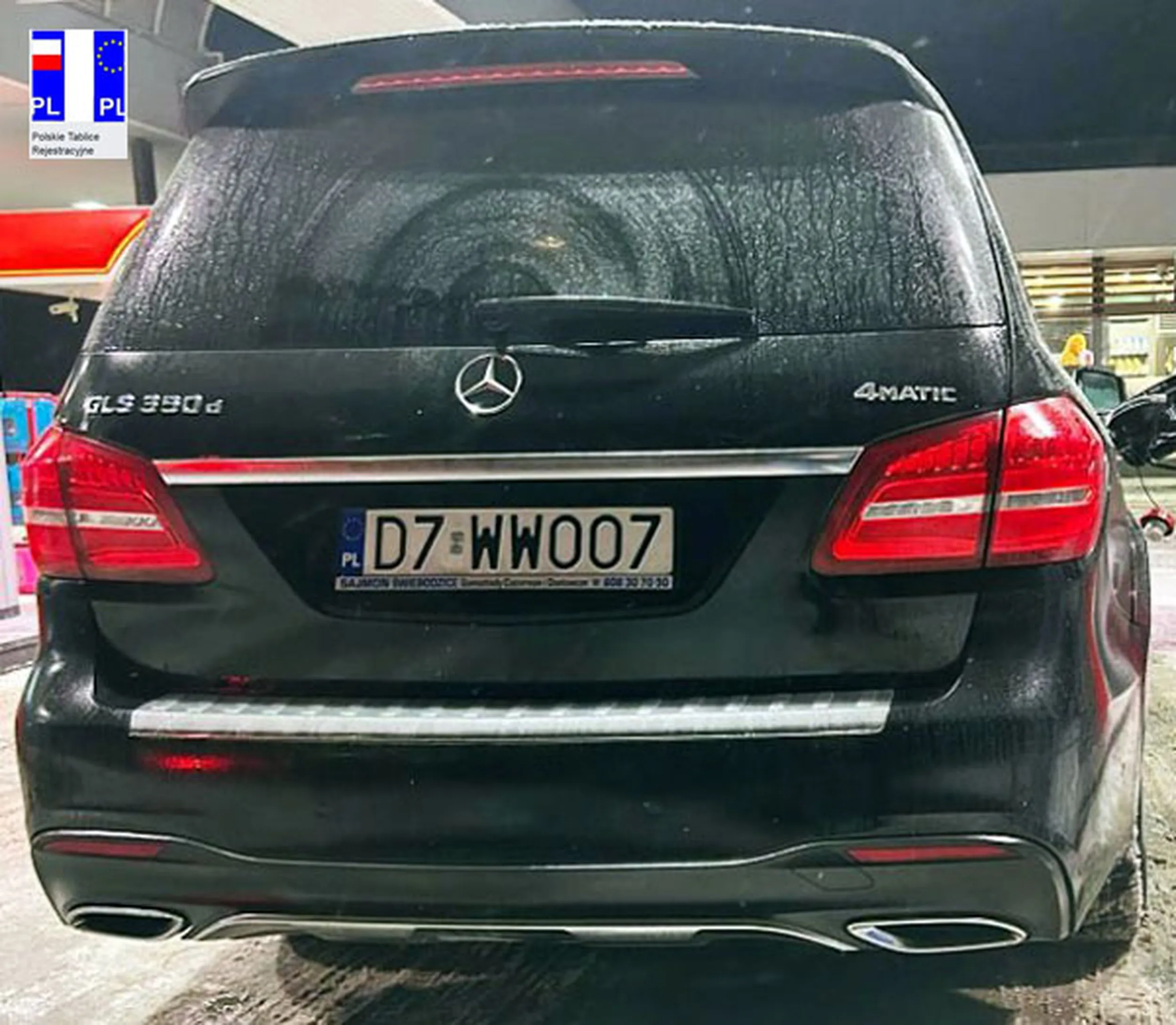 Fajny numer, blacha D7 WWOO7