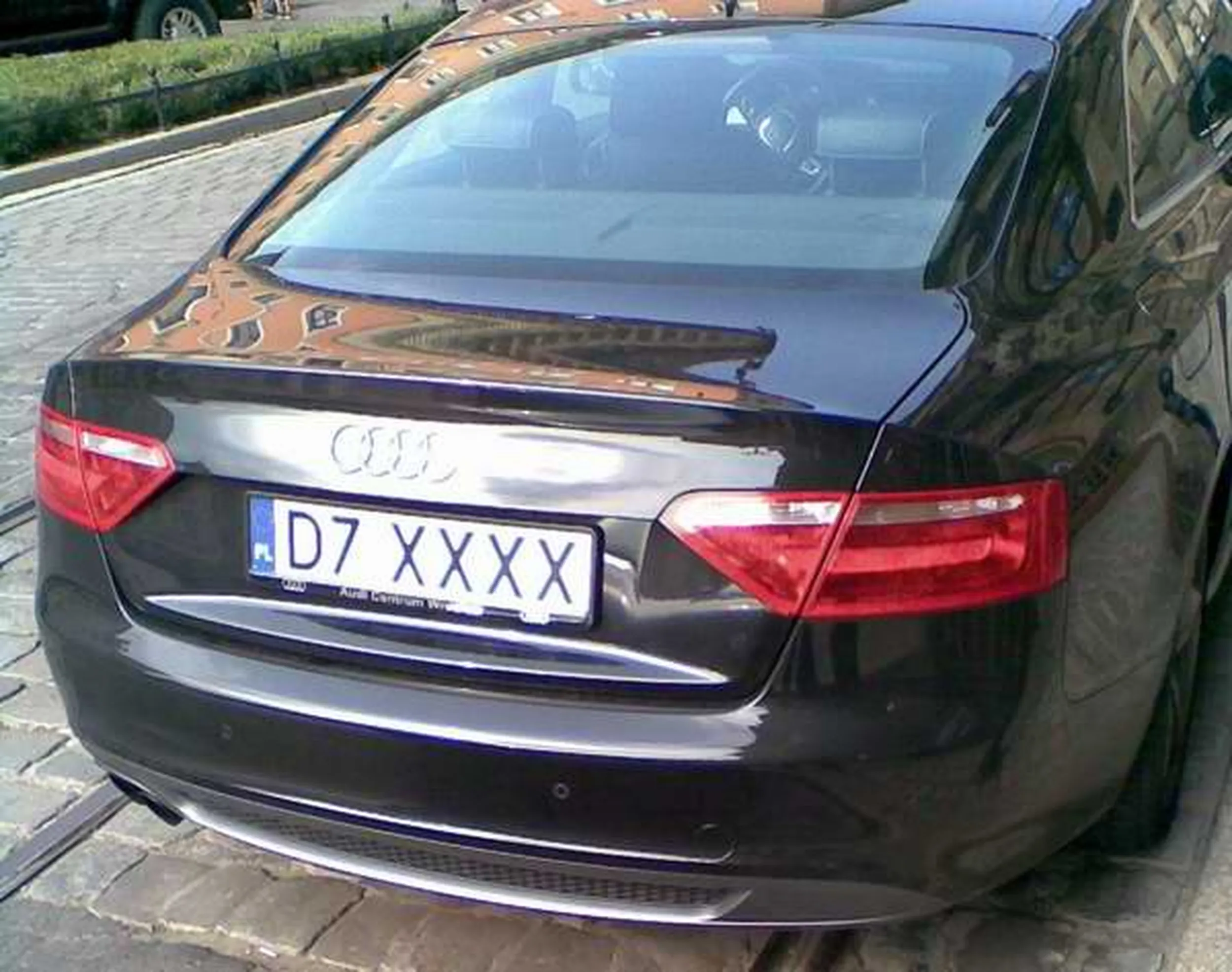 Fajny numer, blacha D7 XXXX