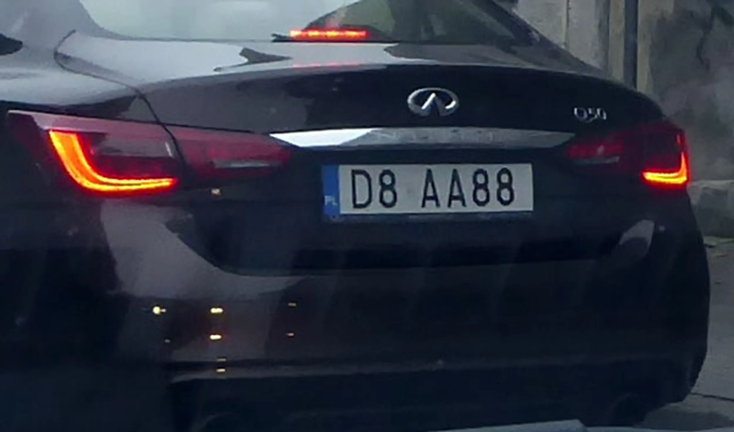 Fajny numer, blacha D8 AA88