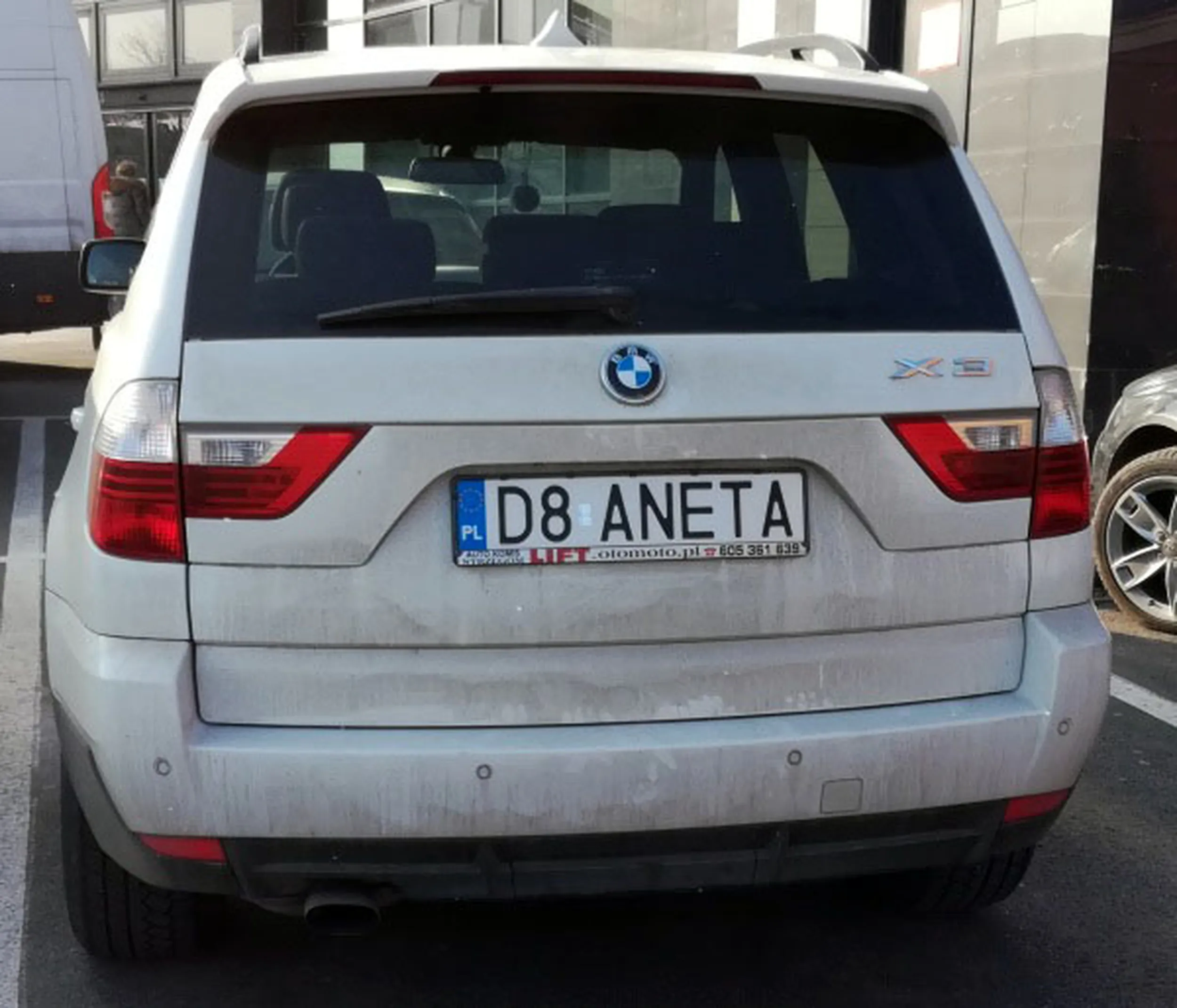 Fajny numer, blacha D8 ANETA