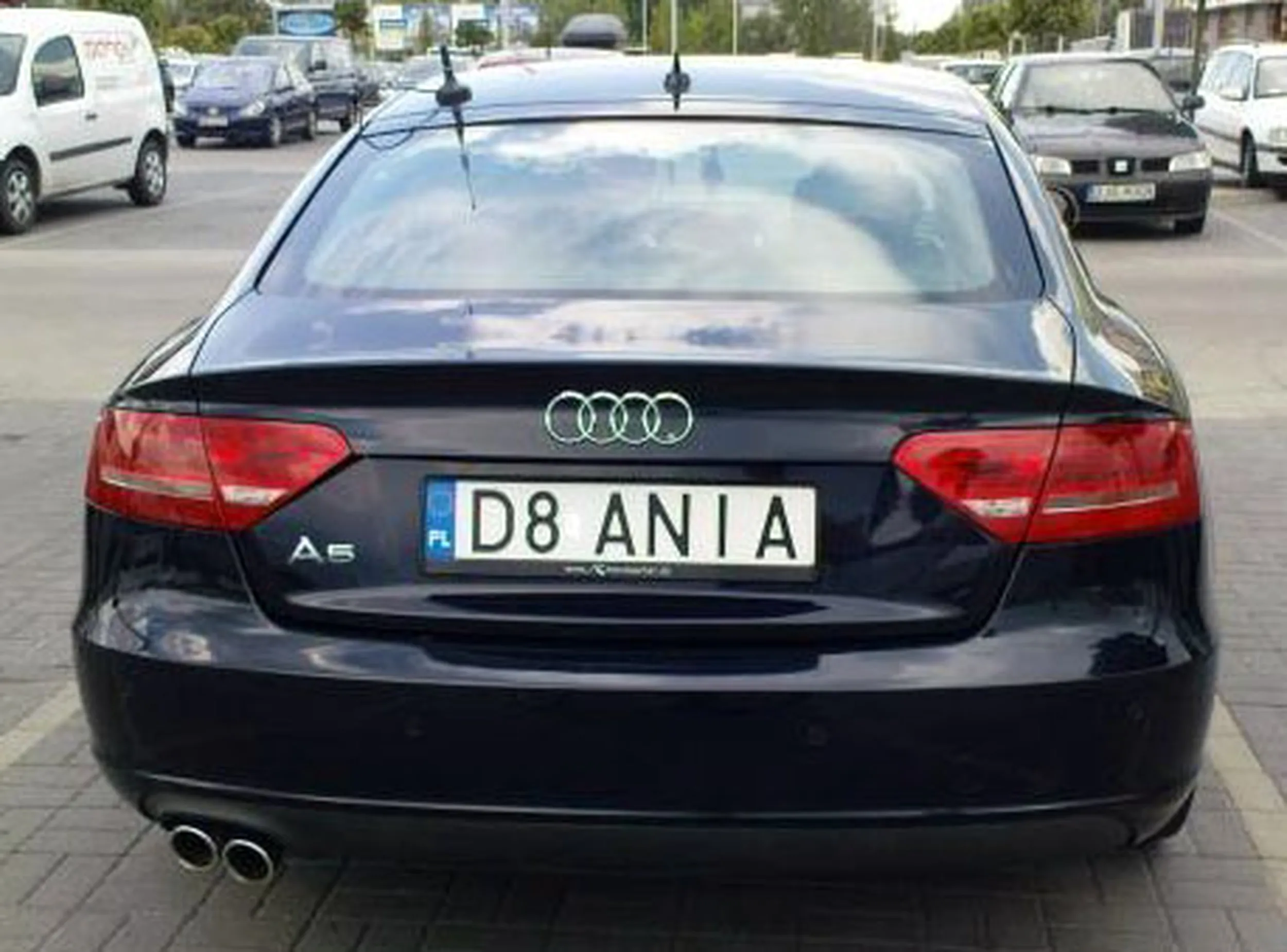 Fajny numer, blacha D8 ANIA