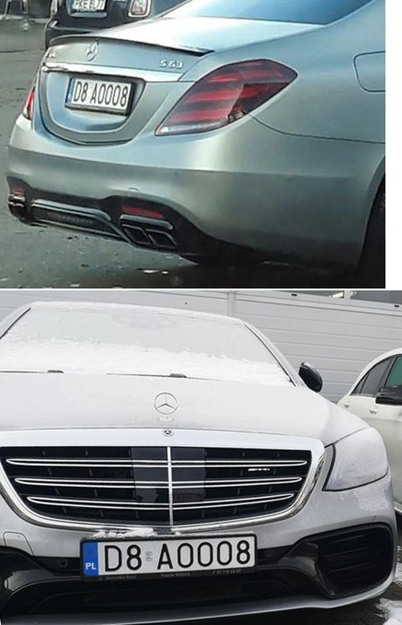 Fajny numer, blacha D8 AOOO8