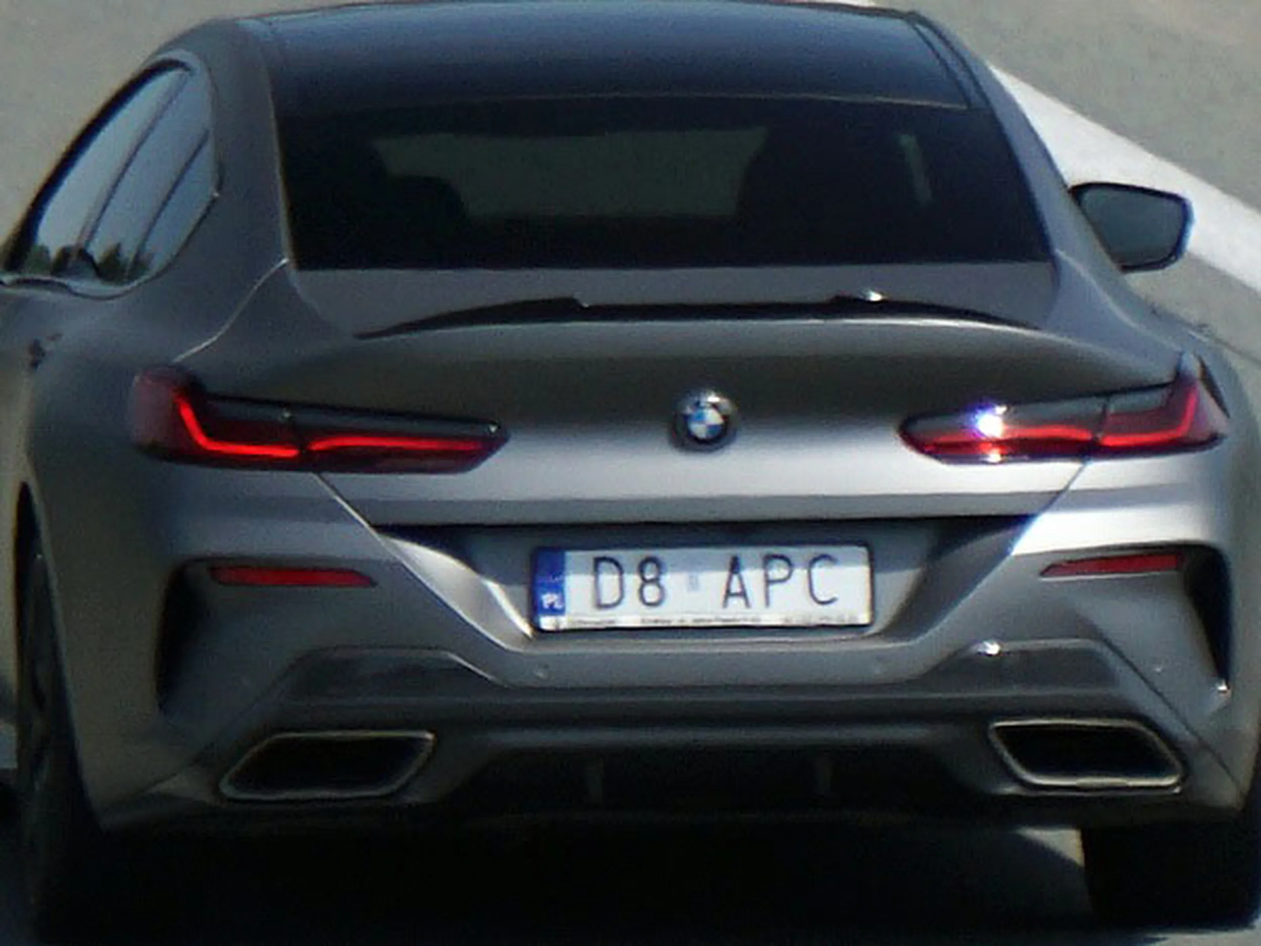 Fajny numer, blacha D8 APC