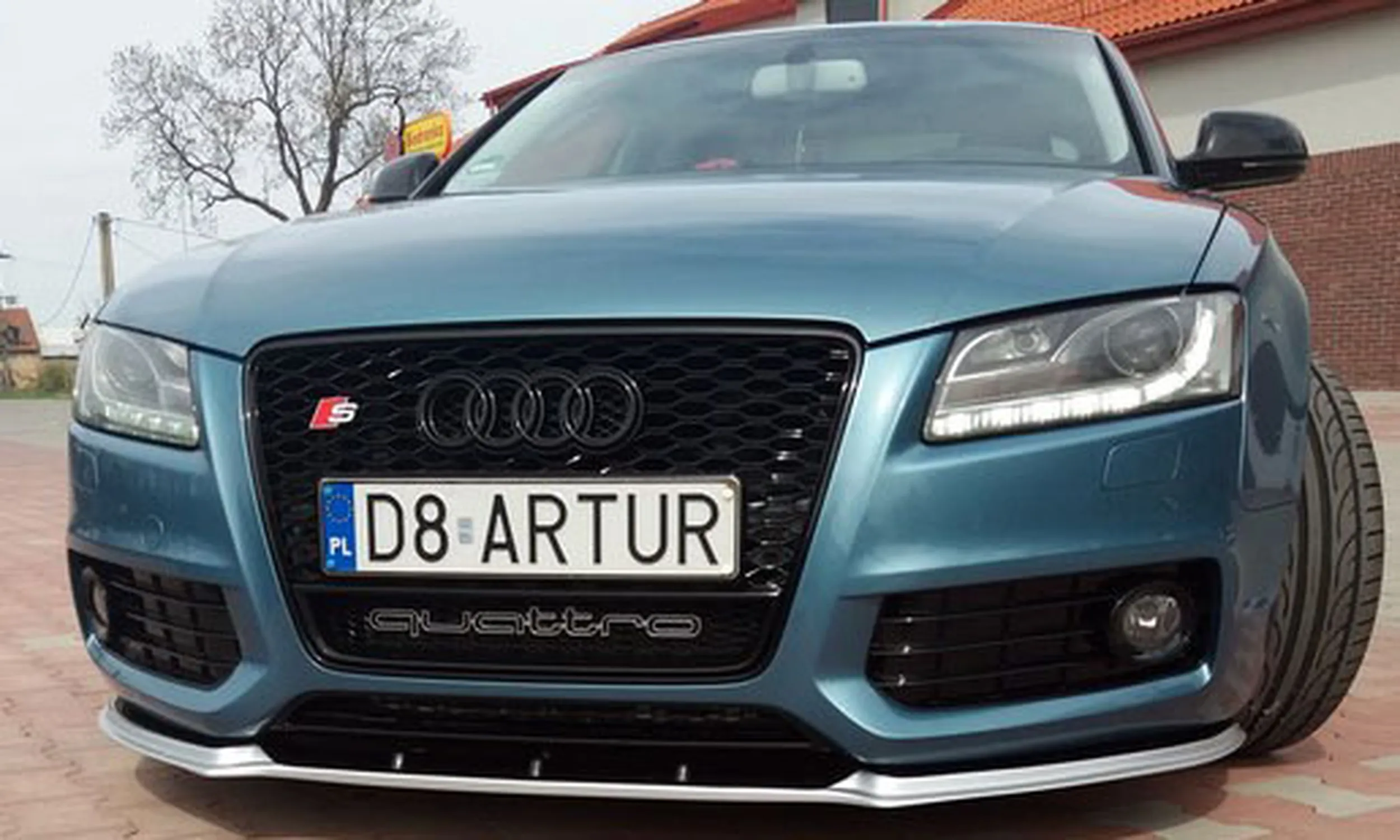 Fajny numer, blacha D8 ARTUR