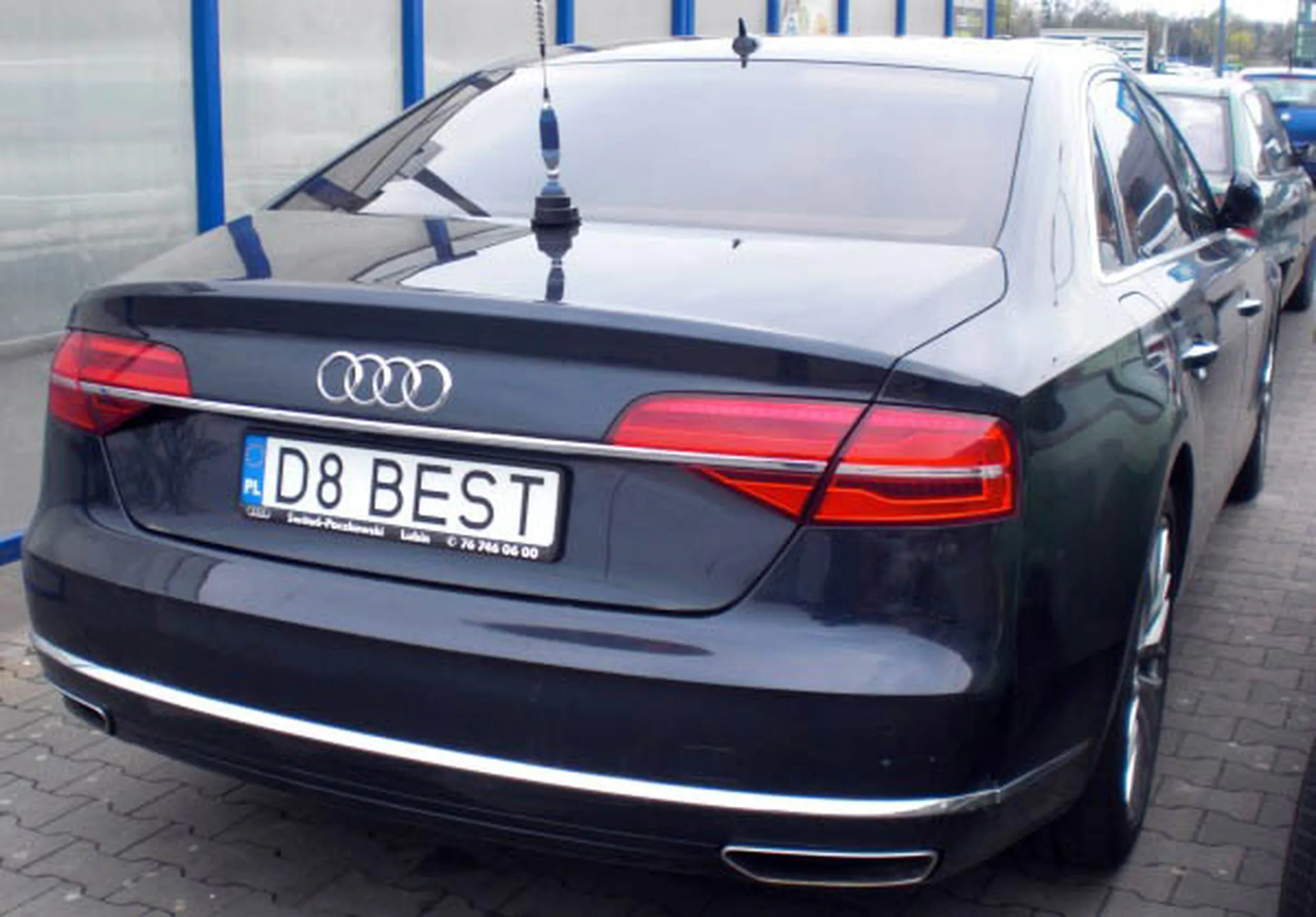 Fajny numer, blacha D8 BEST