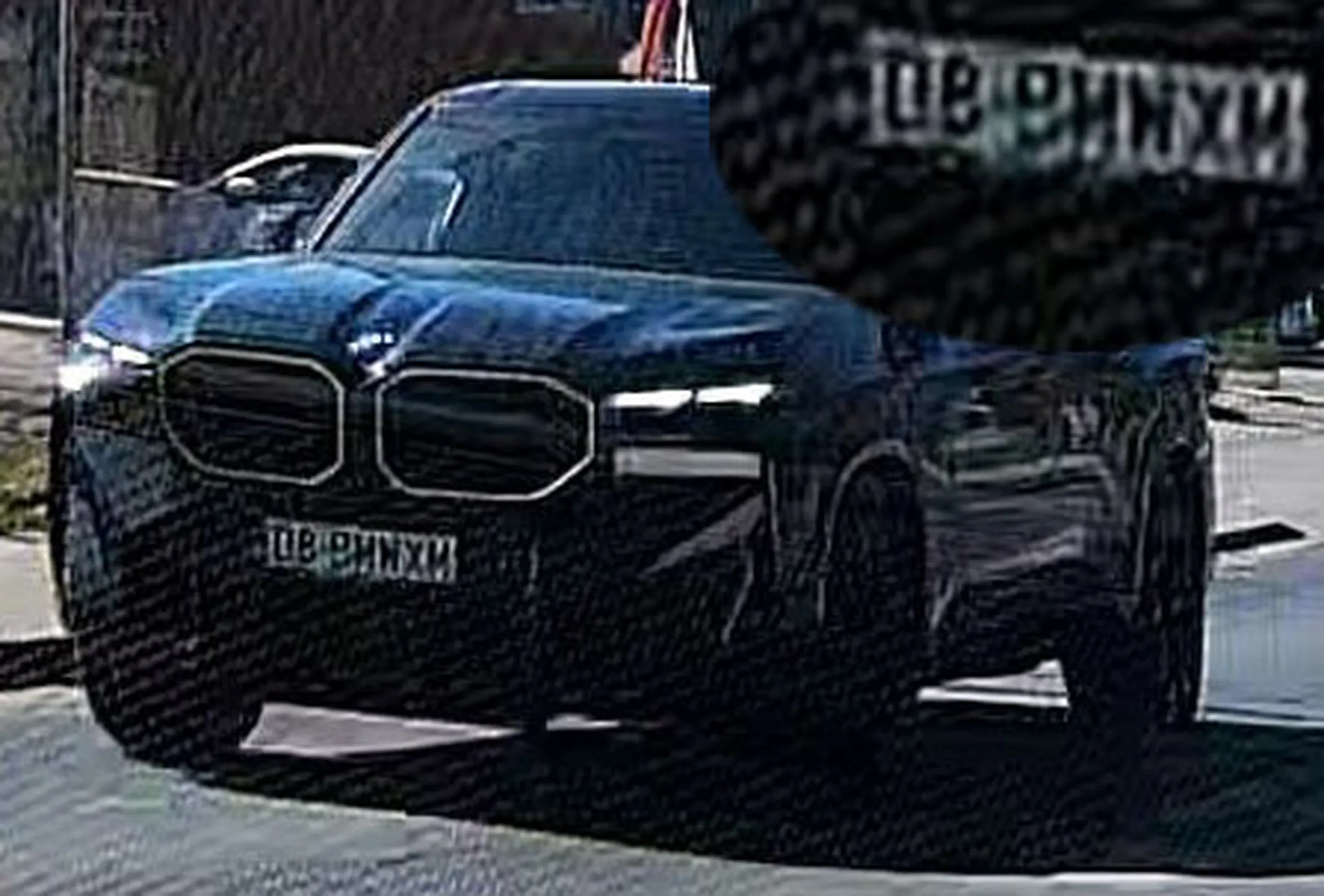 Fajny numer, blacha D8 BMWXM