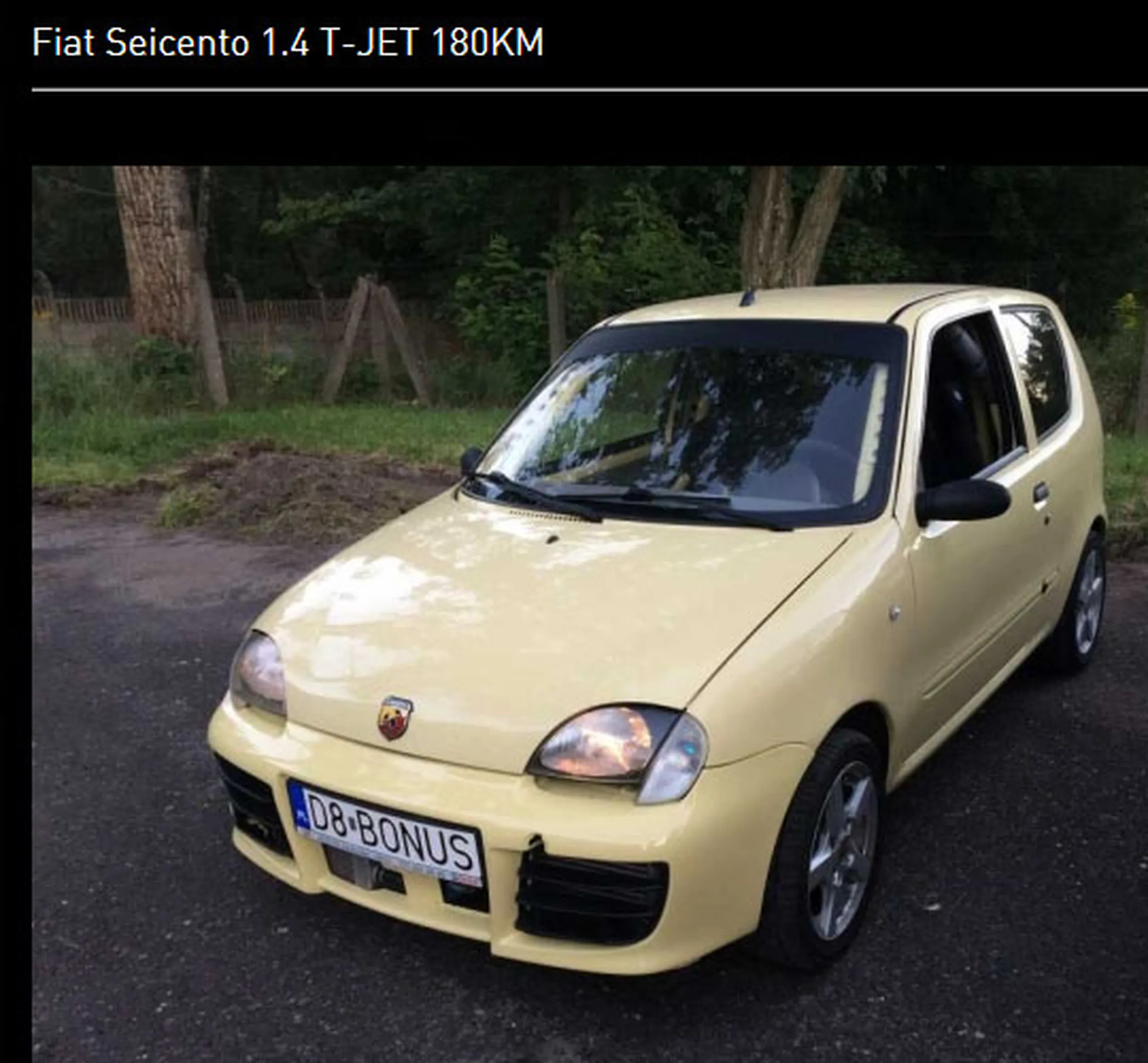 Fajny numer, blacha D8 BONUS