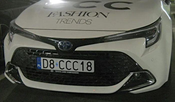 Fajny numer, blacha D8 CCC18