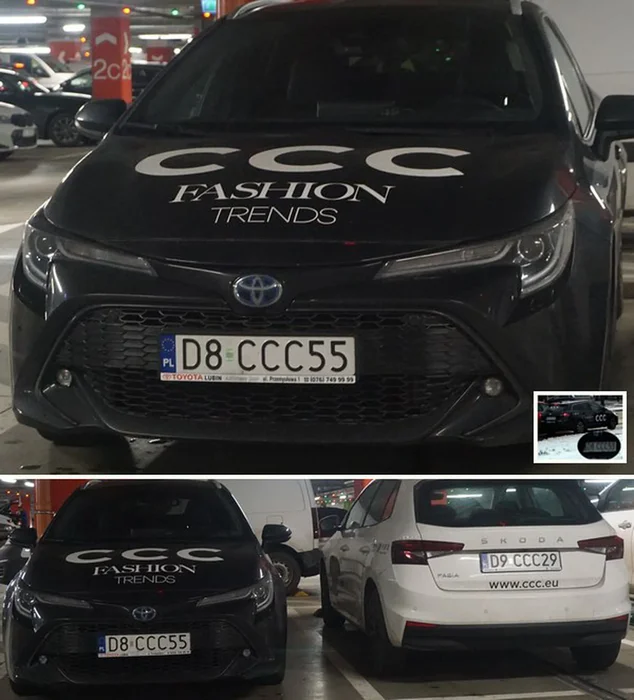 Fajny numer, blacha D8 CCC55