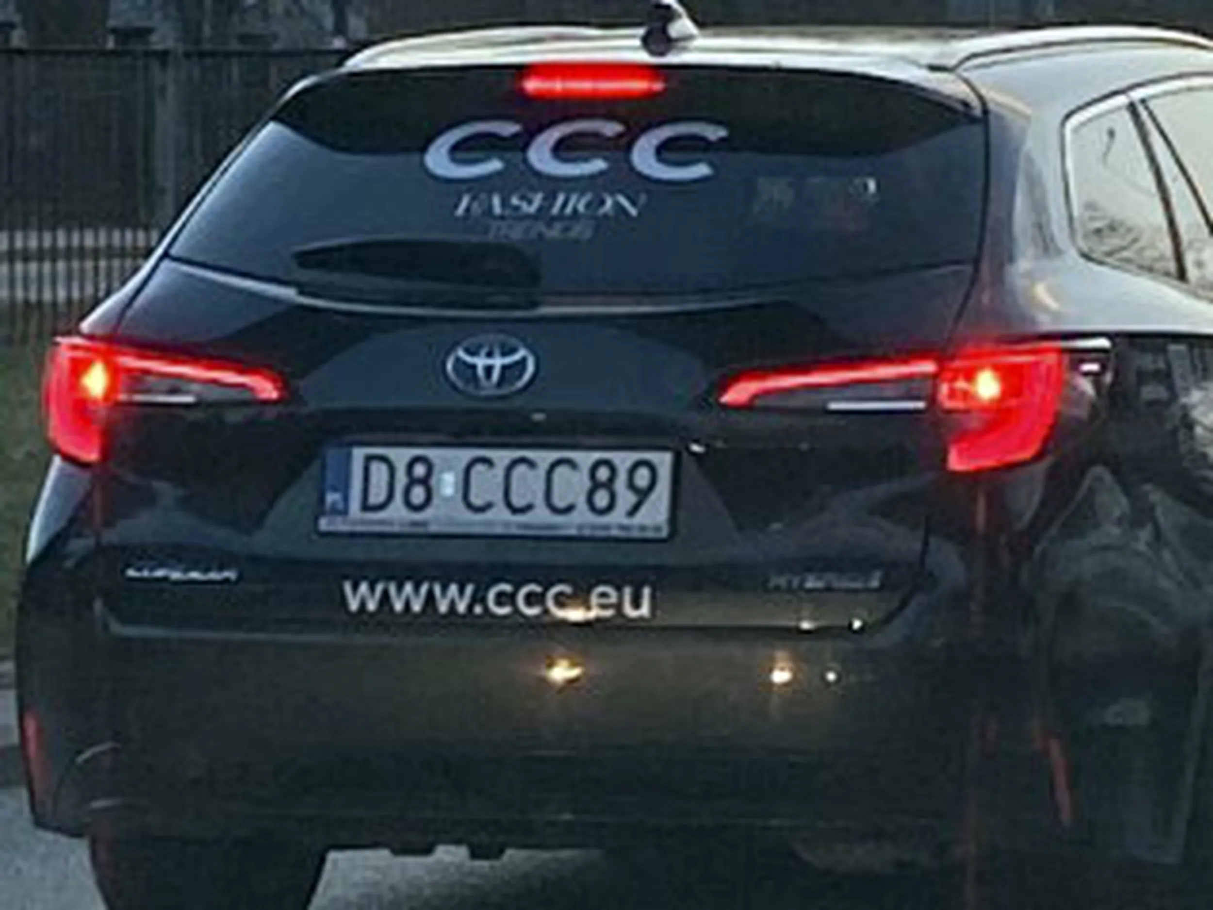 Fajny numer, blacha D8 CCC89