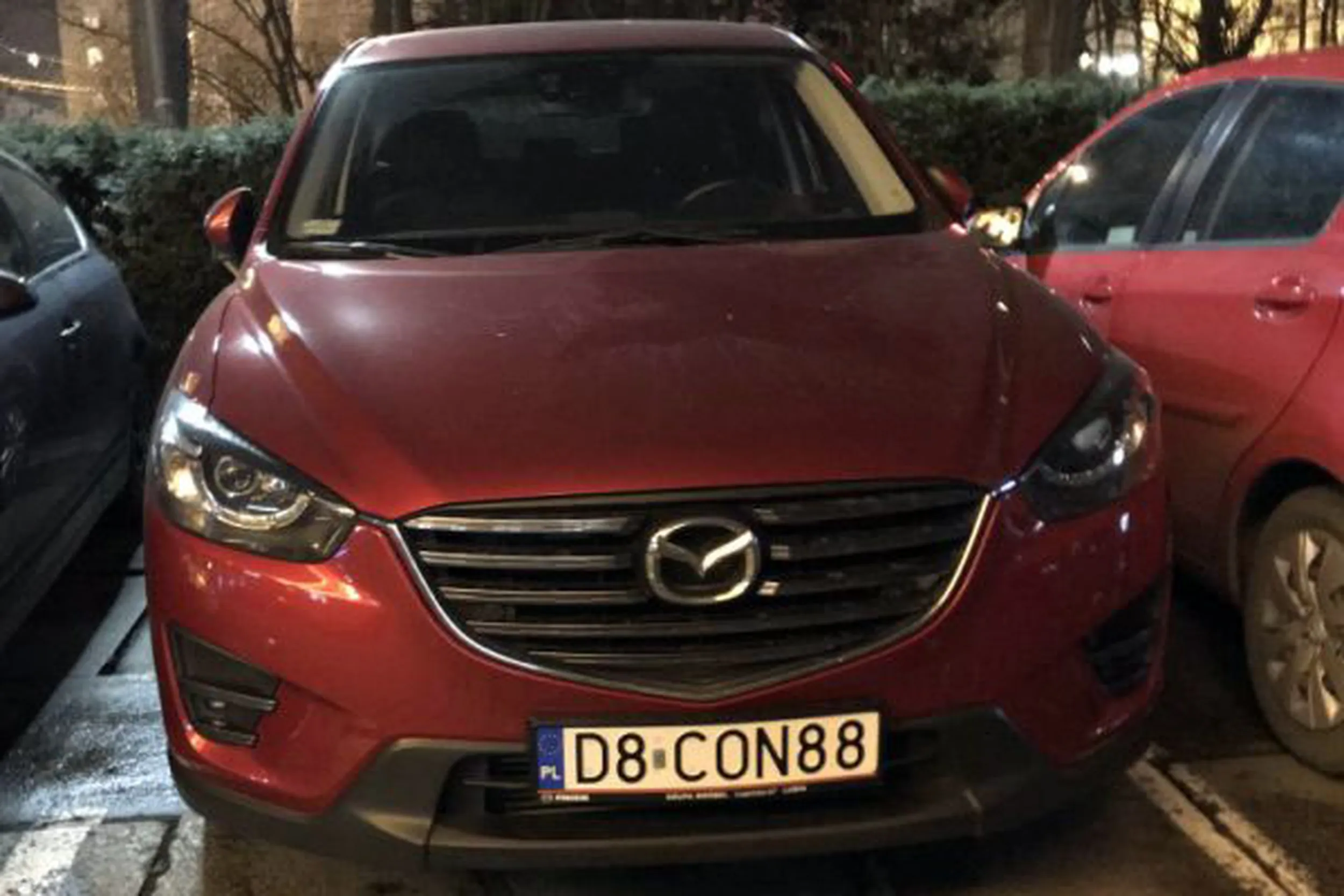 Fajny numer, blacha D8 CON88