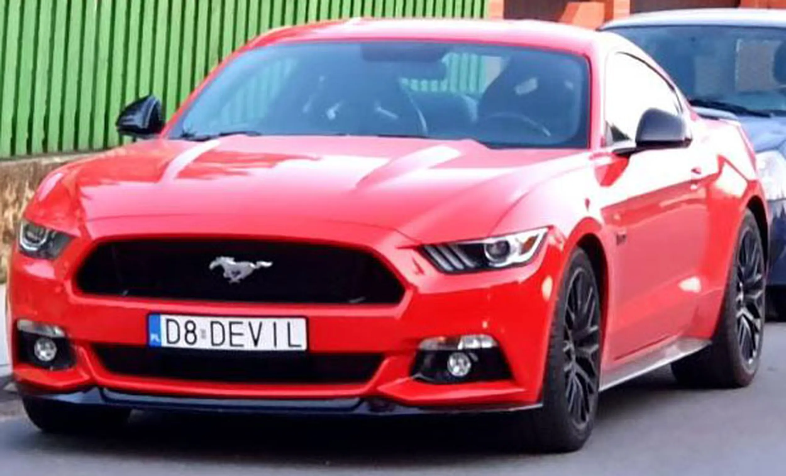 Fajny numer, blacha D8 DEVIL