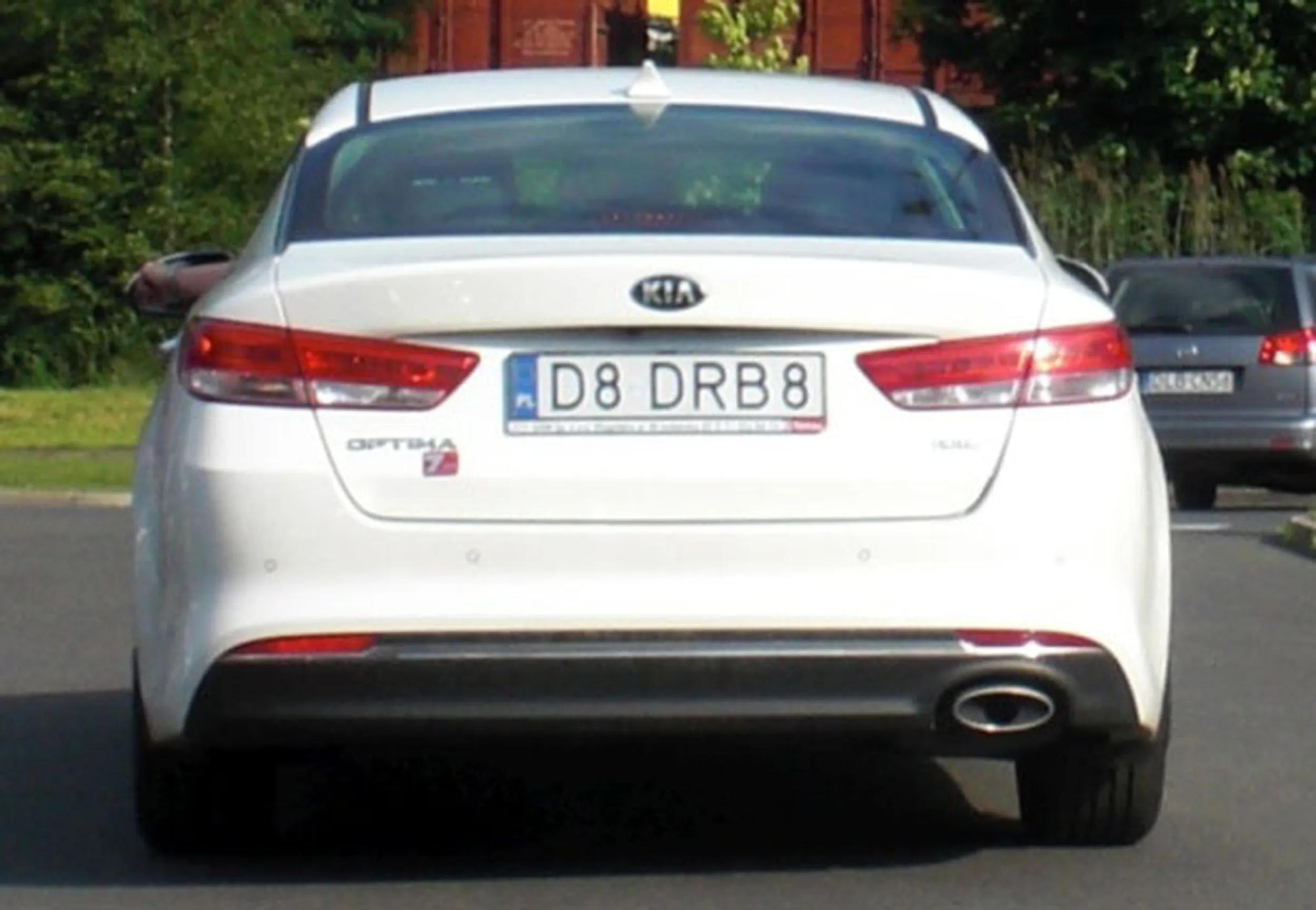 Fajny numer, blacha D8 DRB8