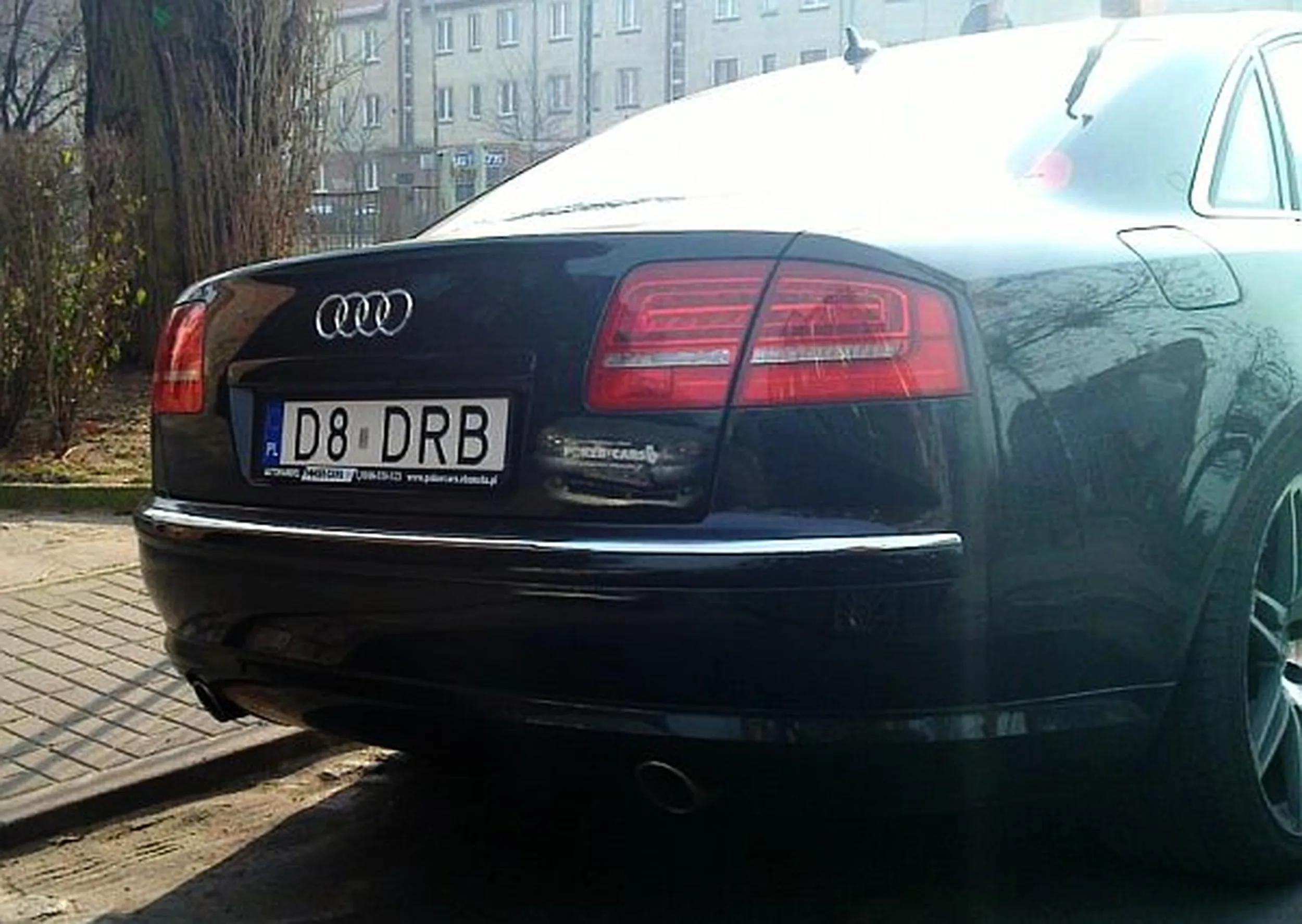 Fajny numer, blacha D8 DRB