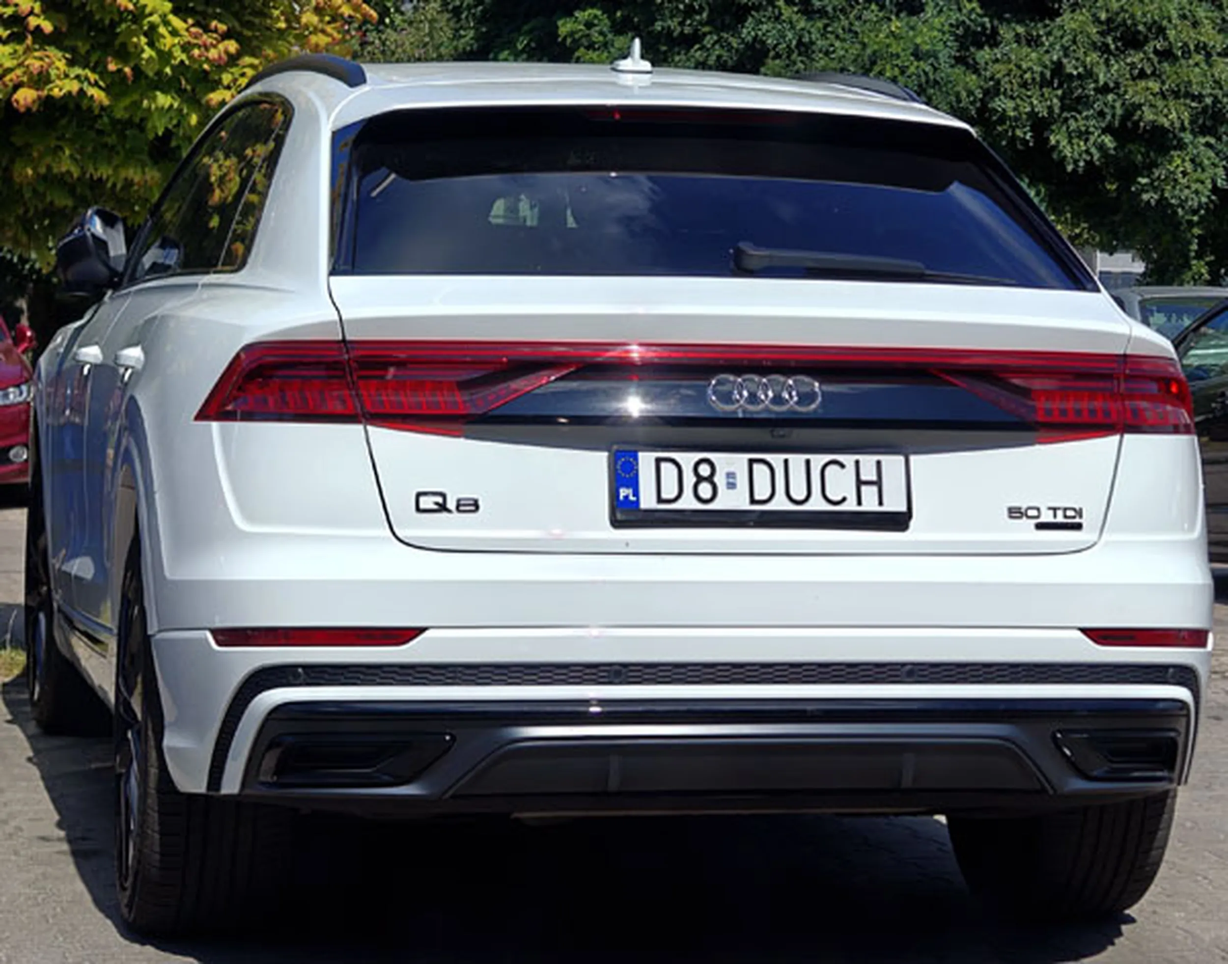 Fajny numer, blacha D8 DUCH