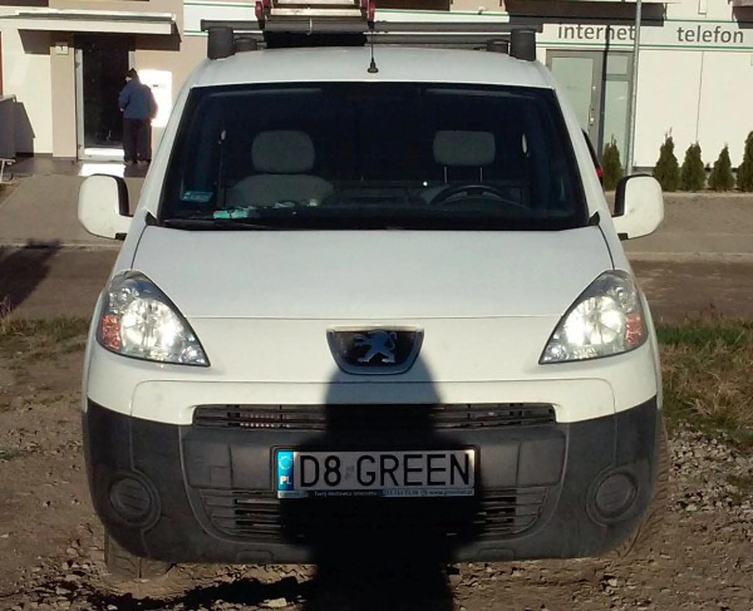 Fajny numer, blacha D8 GREEN