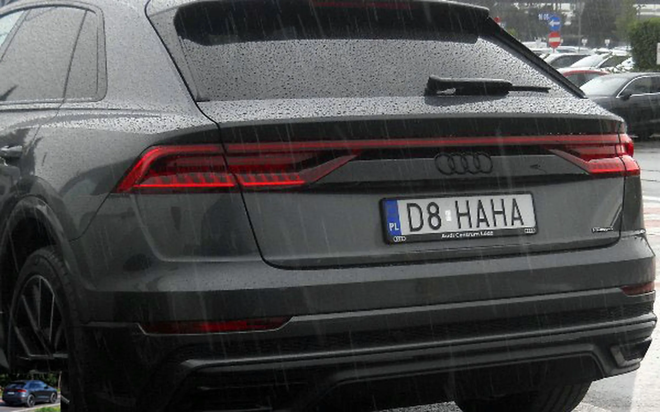 Fajny numer, blacha D8 HAHA