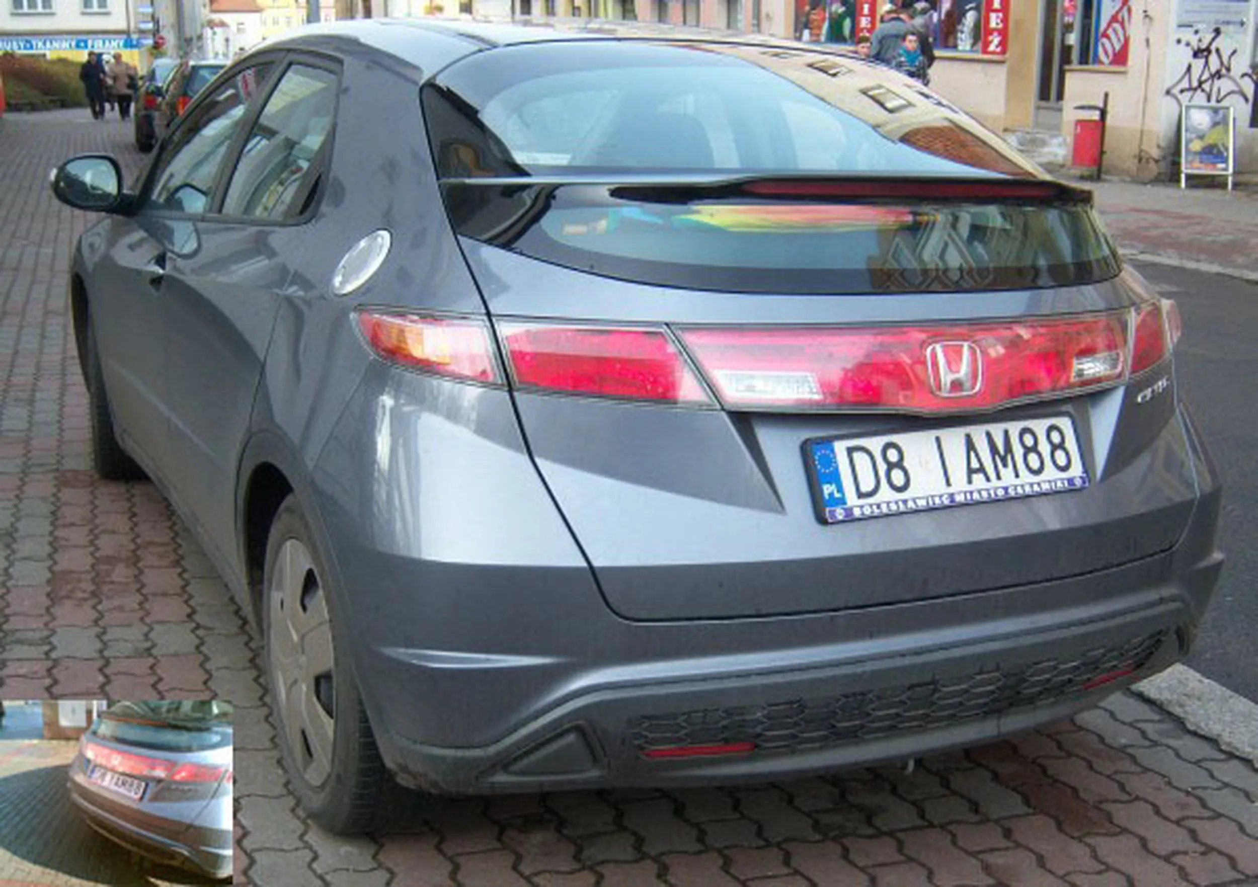 Fajny numer, blacha D8 IAM88