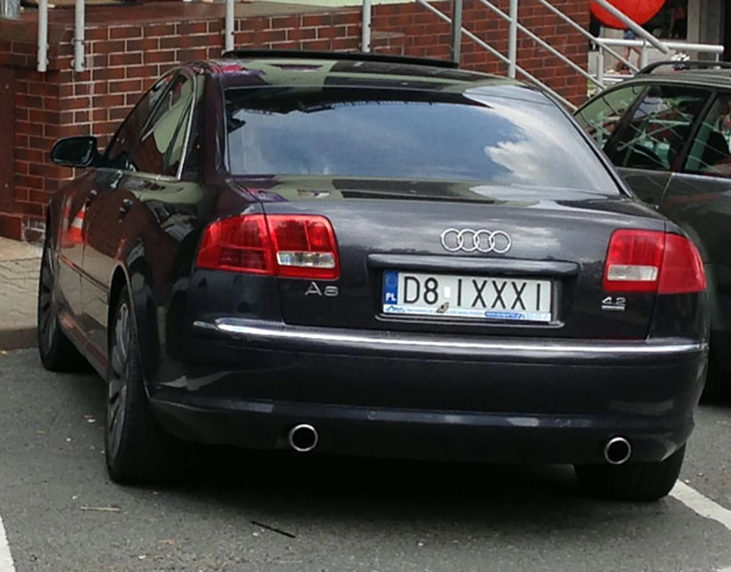 Fajny numer, blacha D8 IXXXI