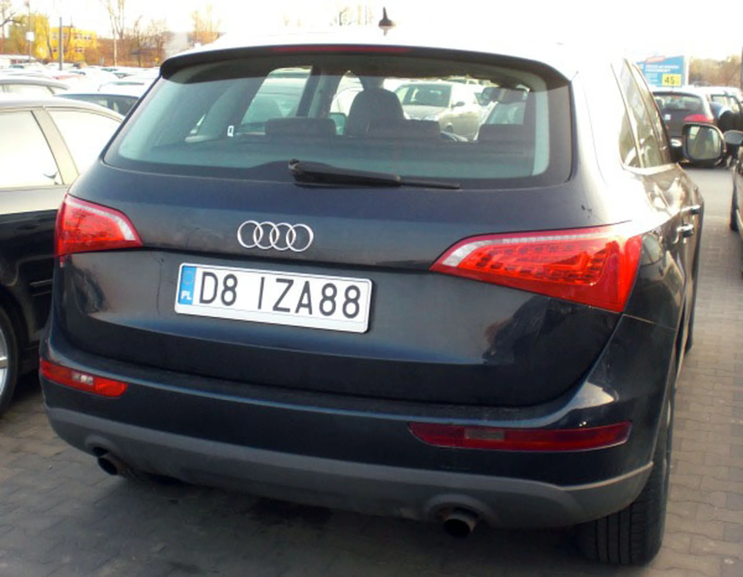 Fajny numer, blacha D8 IZA88