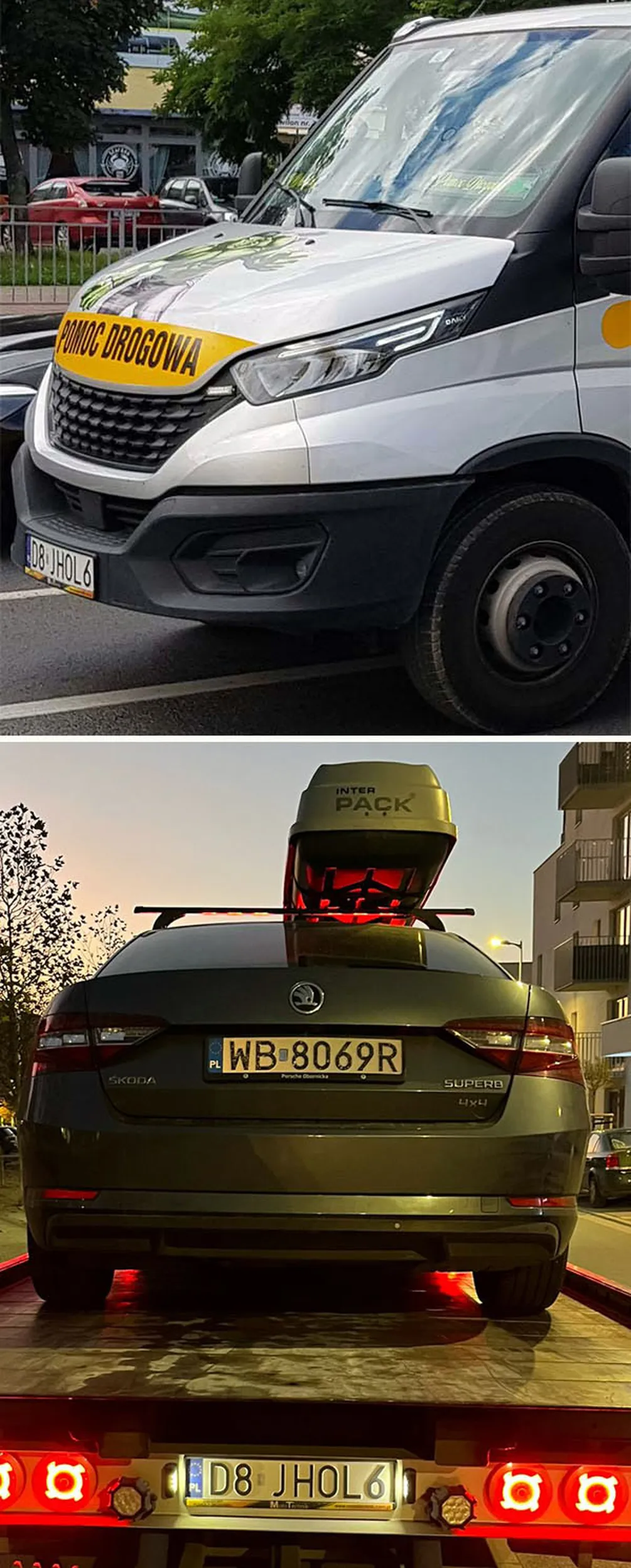 Fajny numer, blacha D8 JHOL6