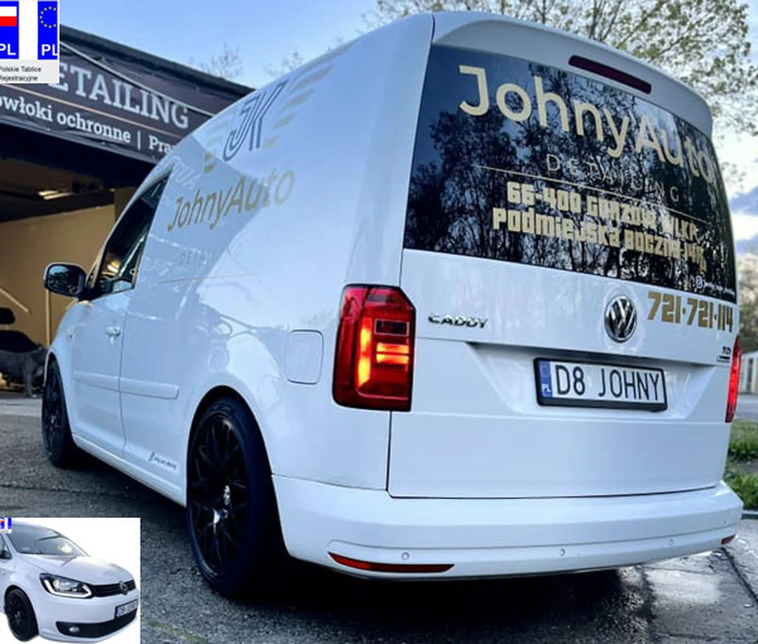 Fajny numer, blacha D8 JOHNY