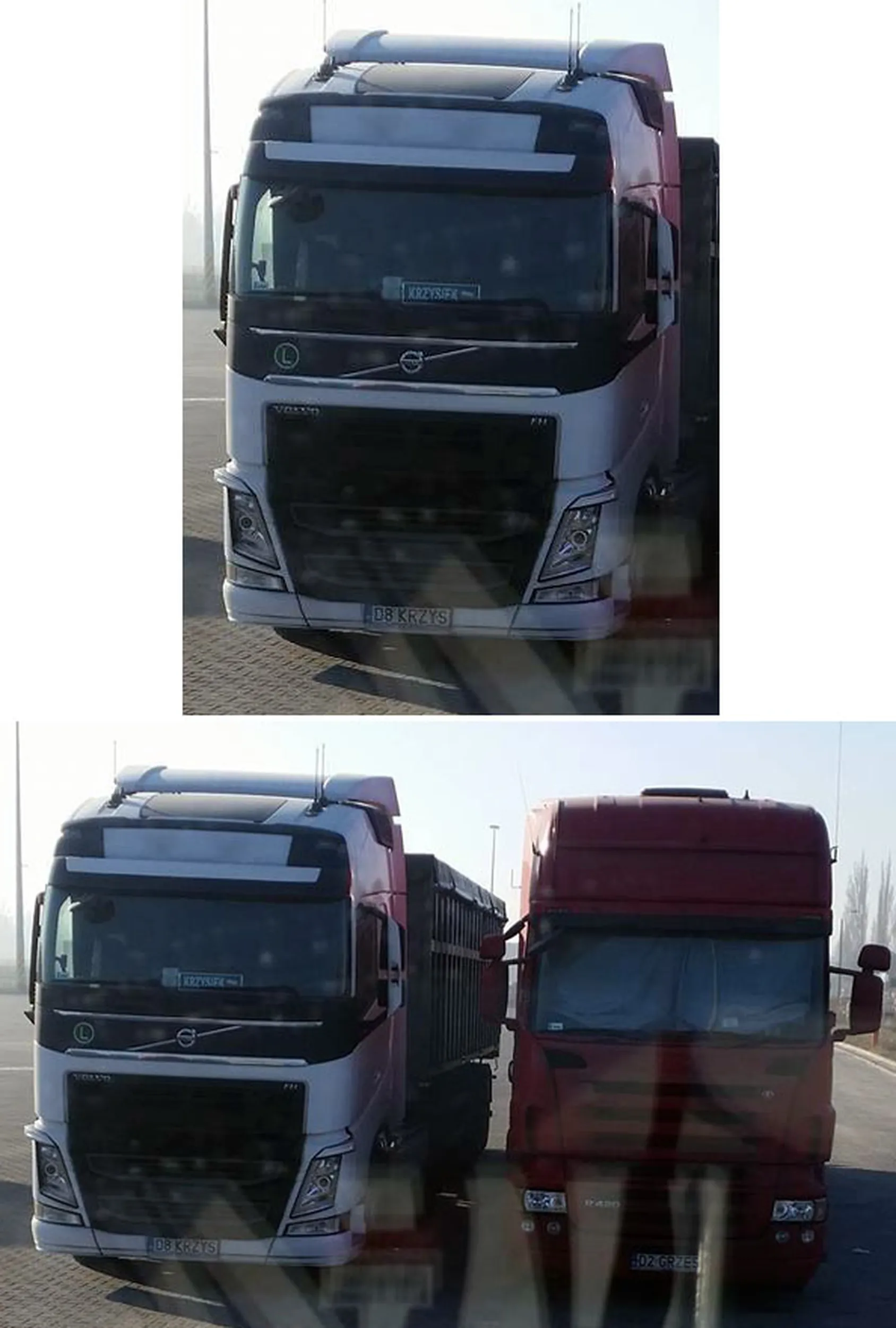 Fajny numer, blacha D8 KRZYS