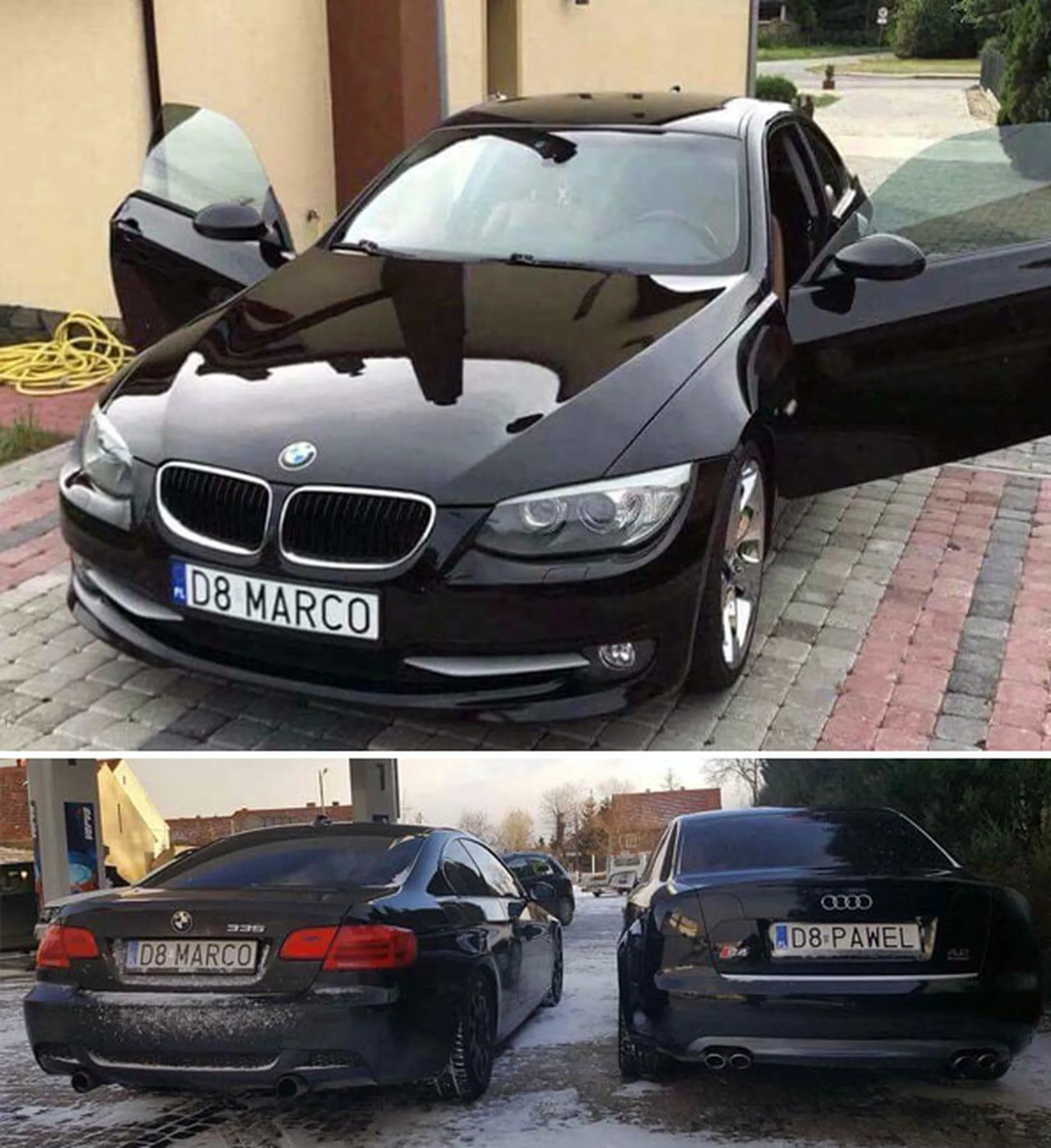 Fajny numer, blacha D8 MARCO