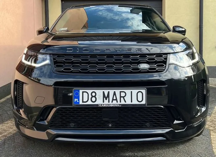 Fajny numer, blacha D8 MARIO