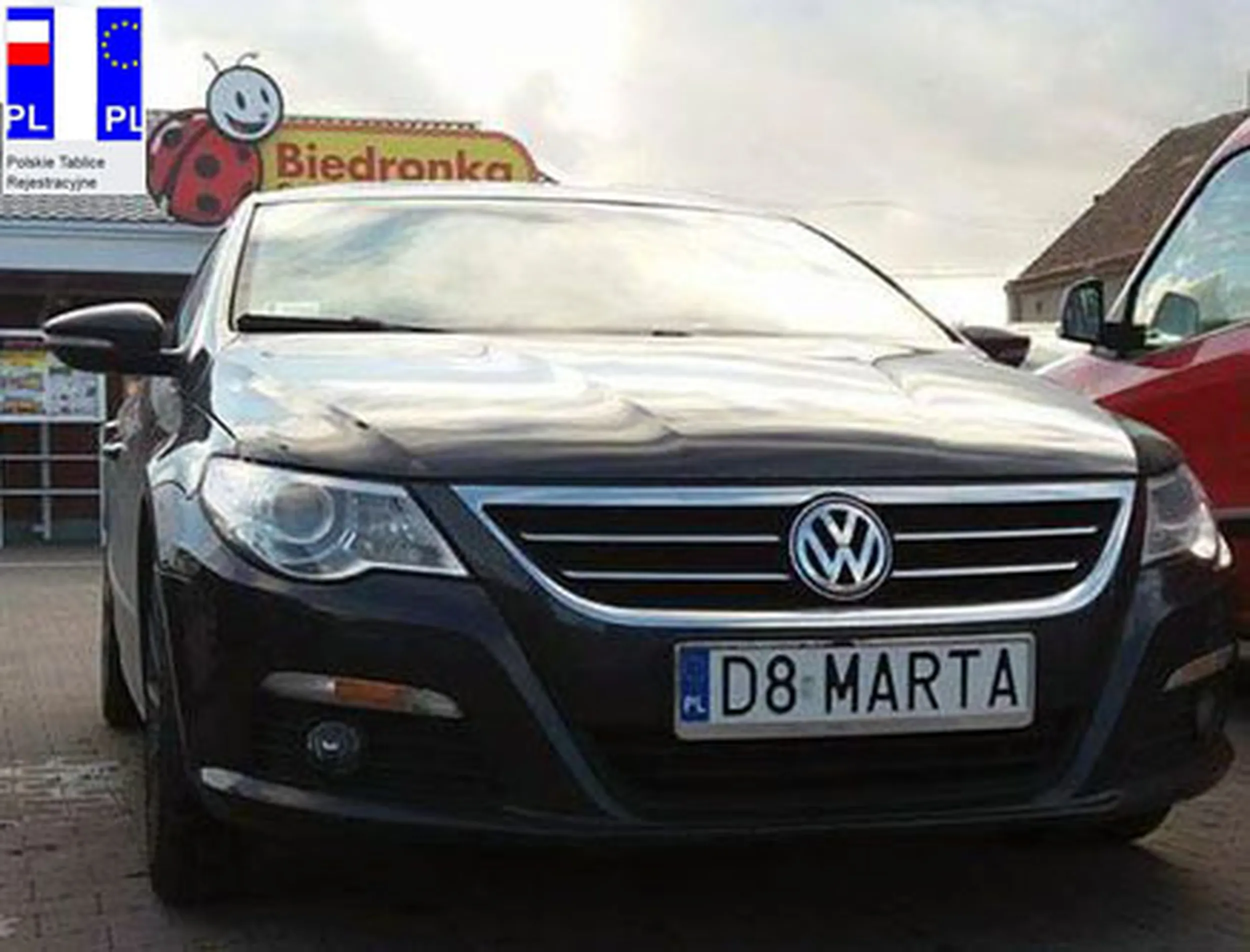 Fajny numer, blacha D8 MARTA