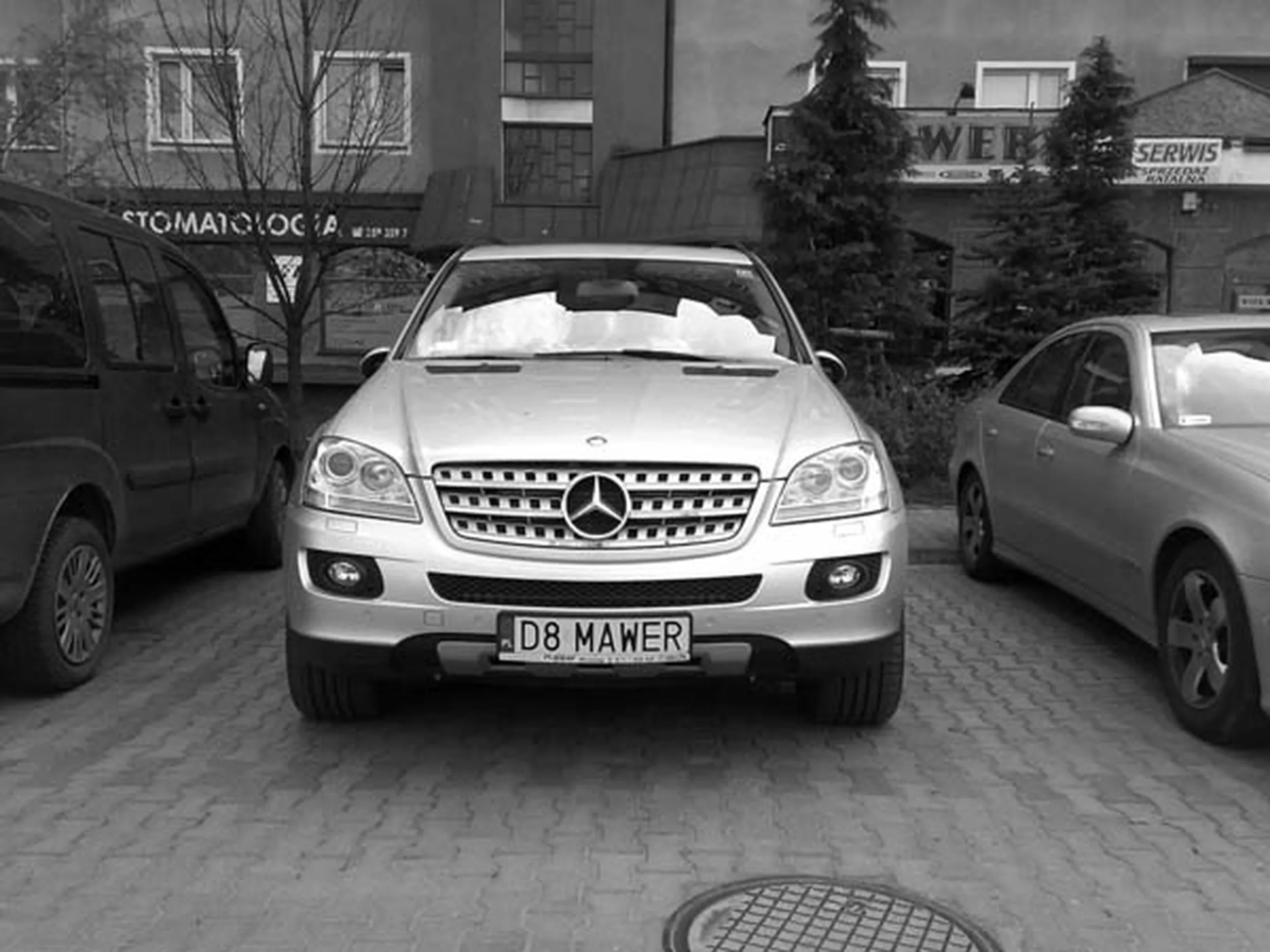 Fajny numer, blacha D8 MAWER