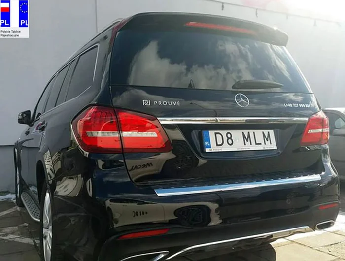 Fajny numer, blacha D8 MLM